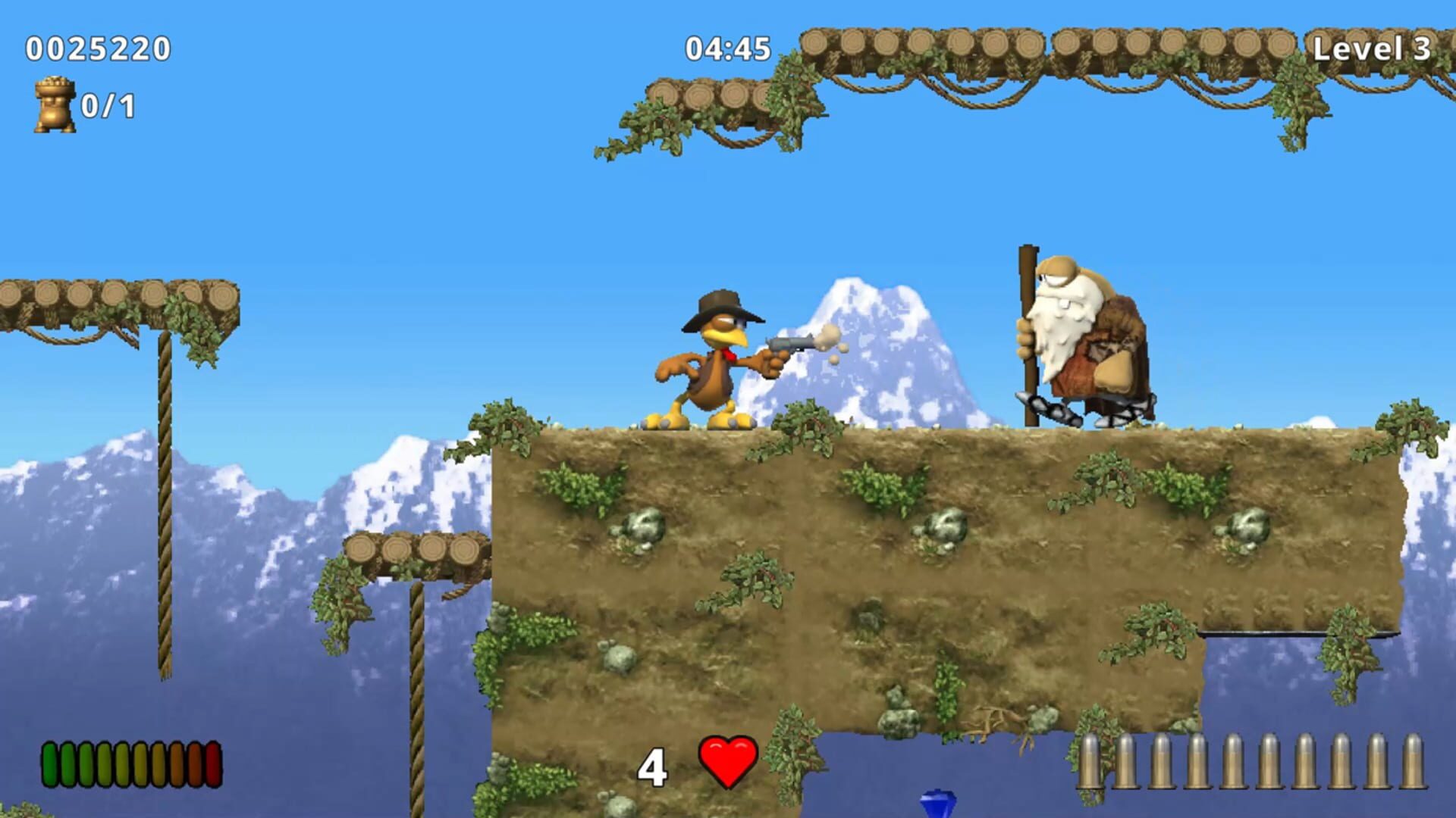Moorhuhn Jump and Run: Traps and Treasures 2 screenshot 1