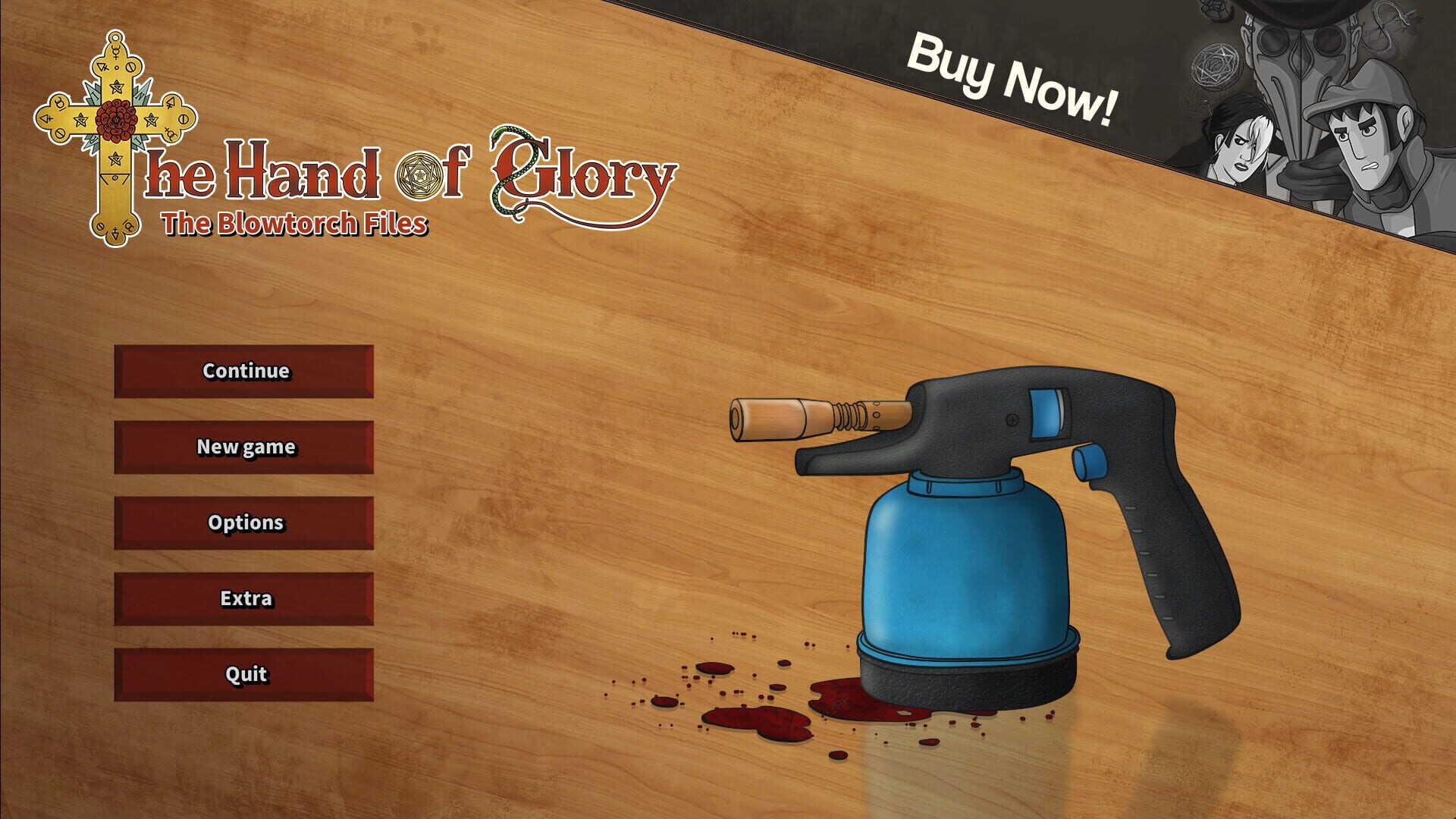 The Hand of Glory: The Blowtorch Files screenshot 1