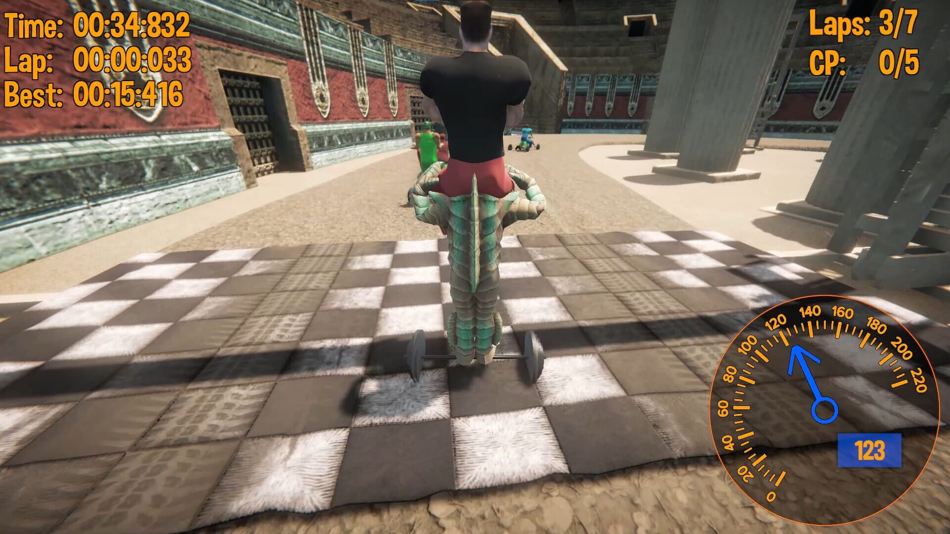 Ultimate Muscle Roller Championship screenshot 1