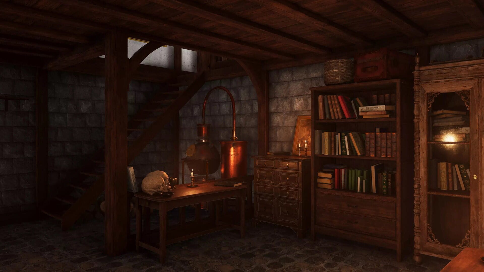 3D Puzzle: Alchemist House screenshot 1
