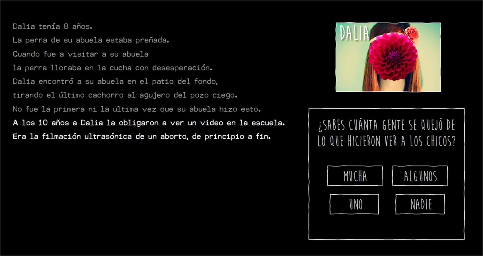 Flores con Historias screenshot 1