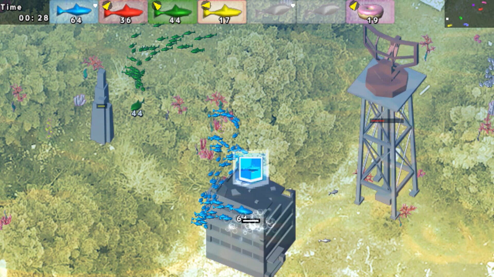 Pixel Game Maker Series: Fish Tornado screenshot 1