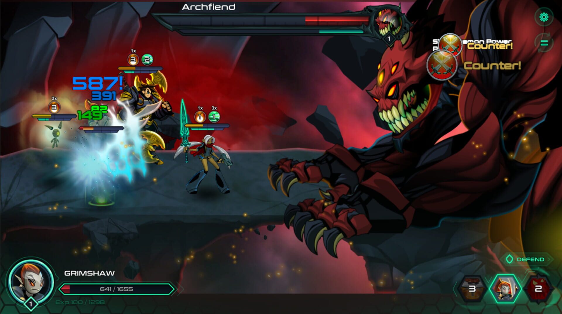 Akumi Wars screenshot 1