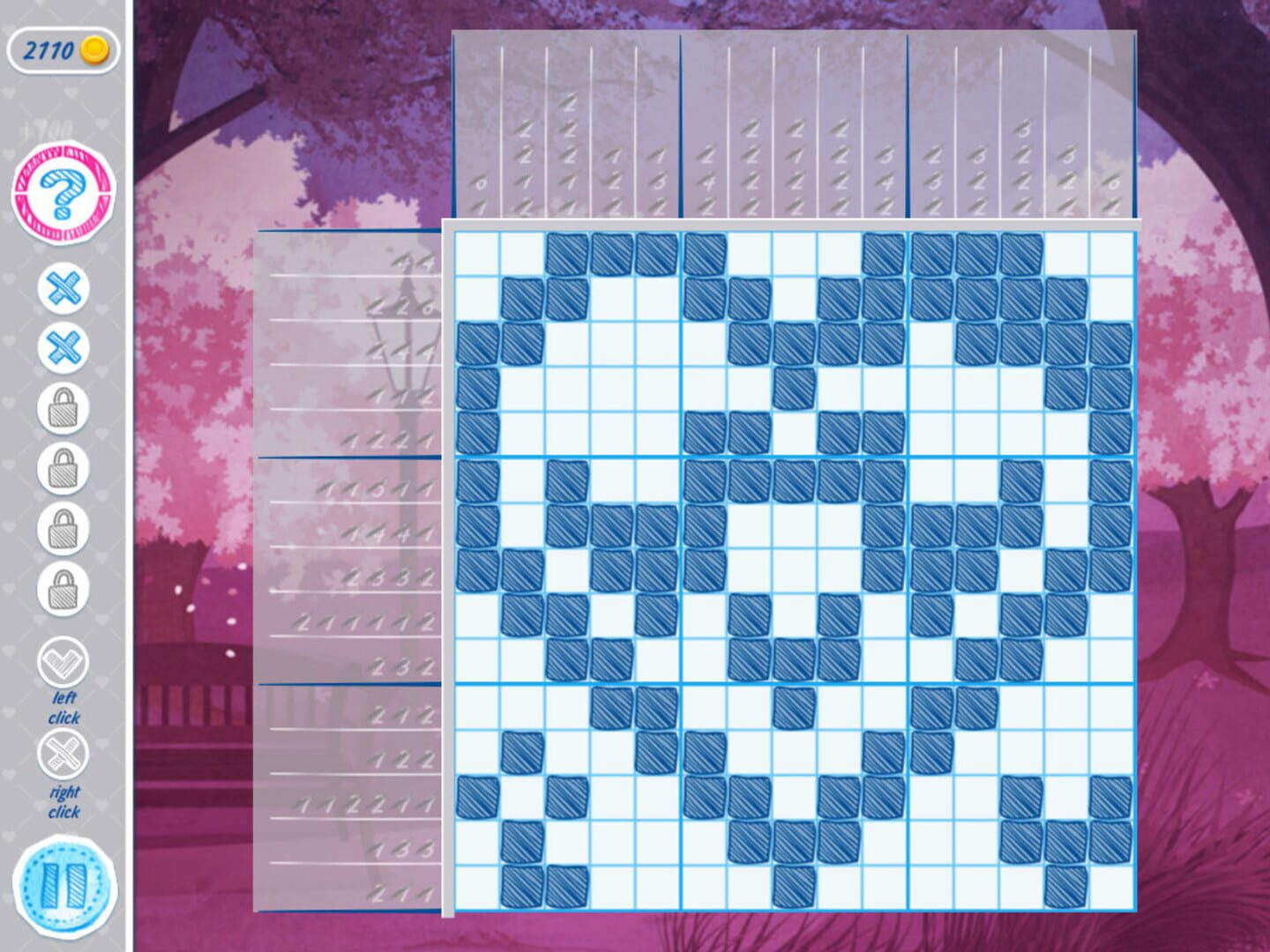 Valentine's Day Griddlers 2 screenshot 1
