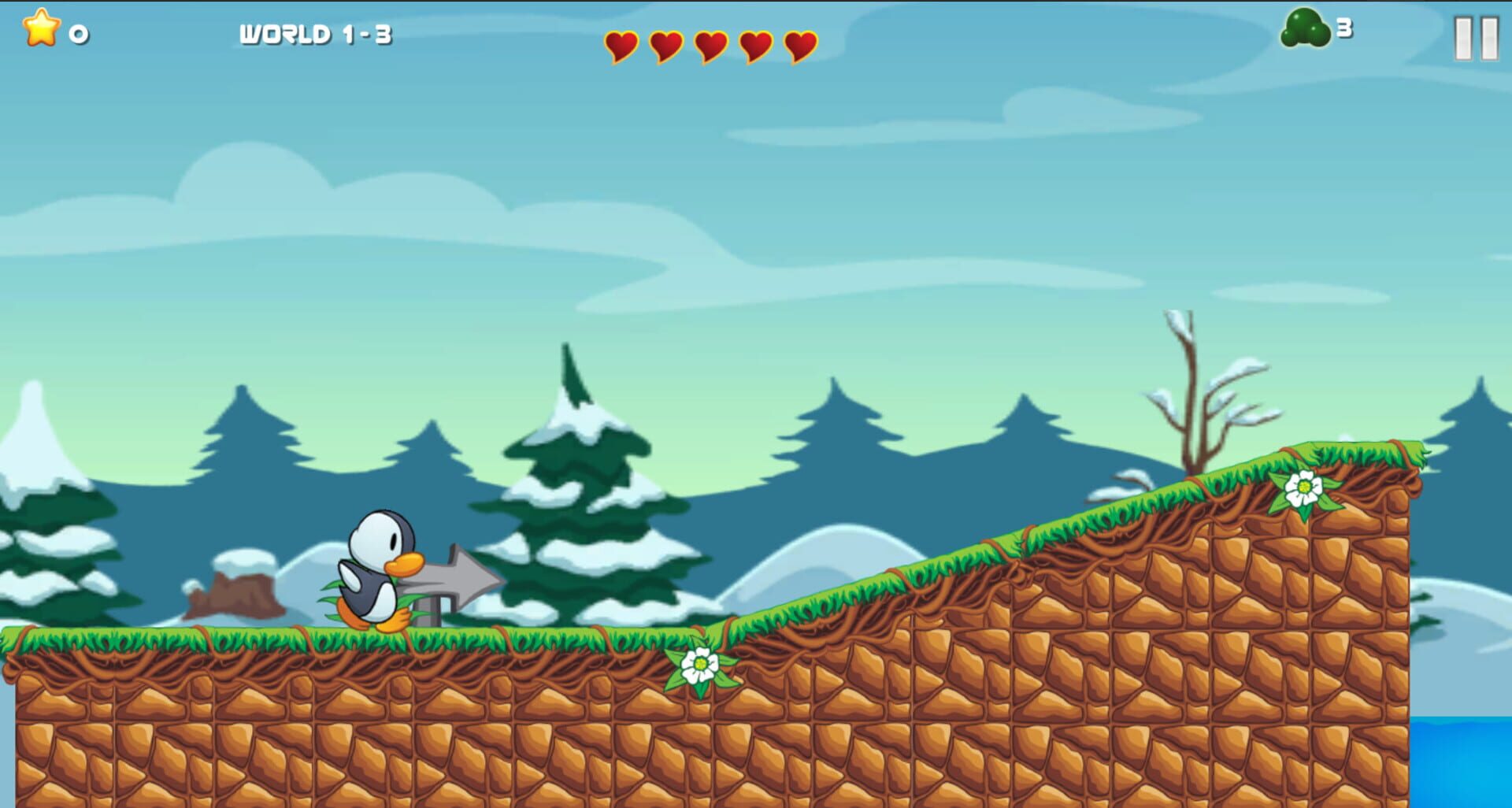 Penguin Adventure screenshot 1
