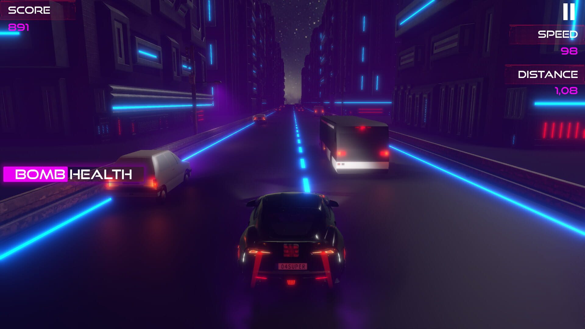Neon Speed screenshot 1
