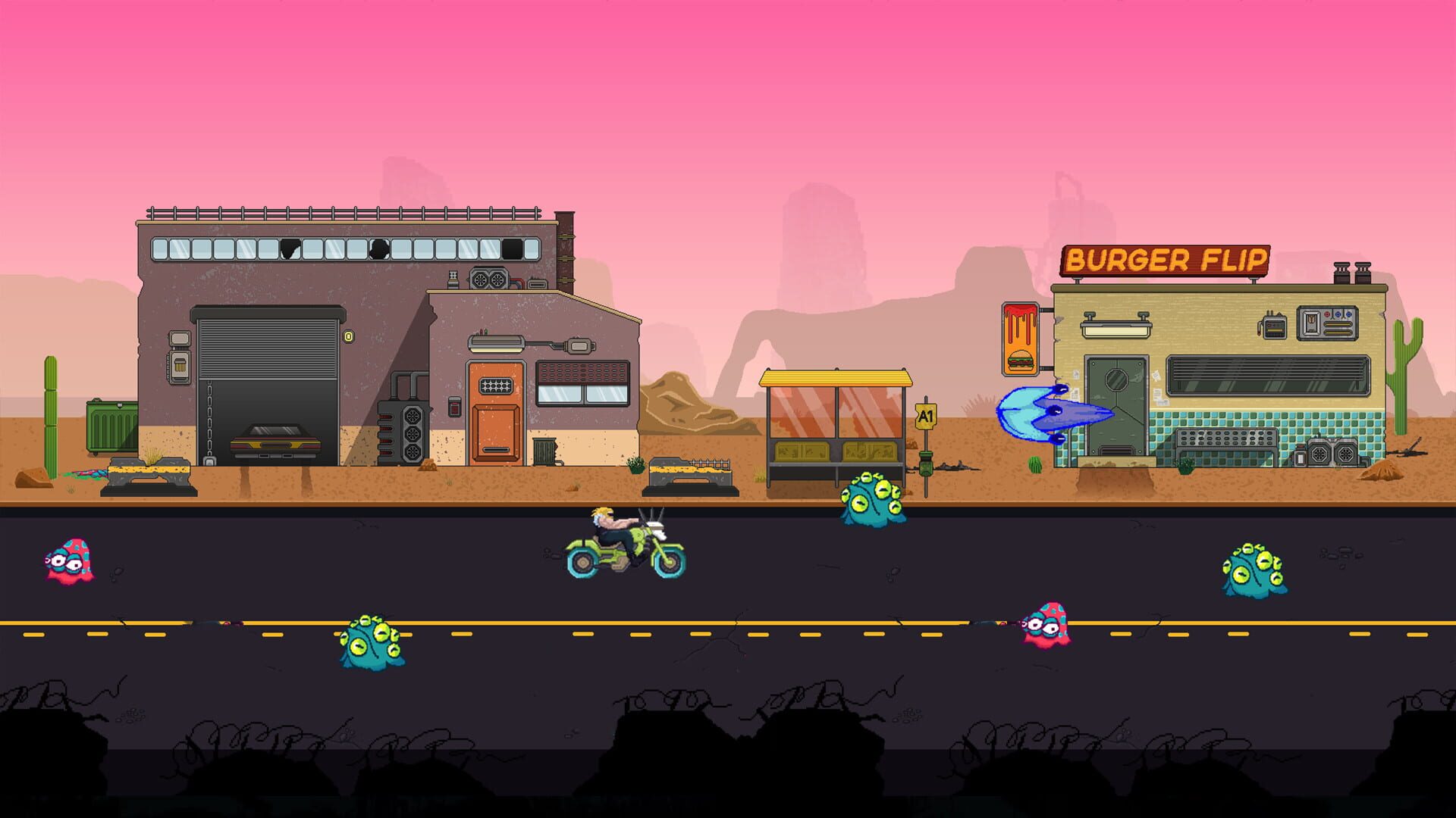 The Last Human is a Biker screenshot 1