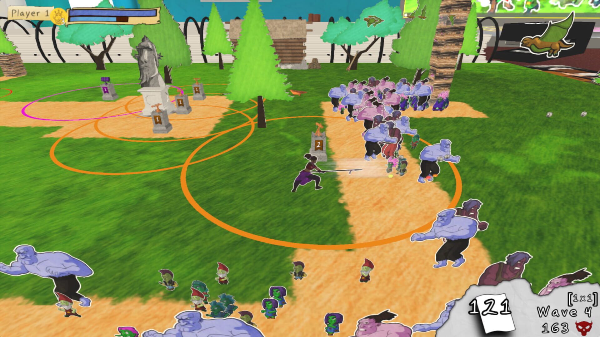 Blitz in the Paper Kingdom screenshot 1