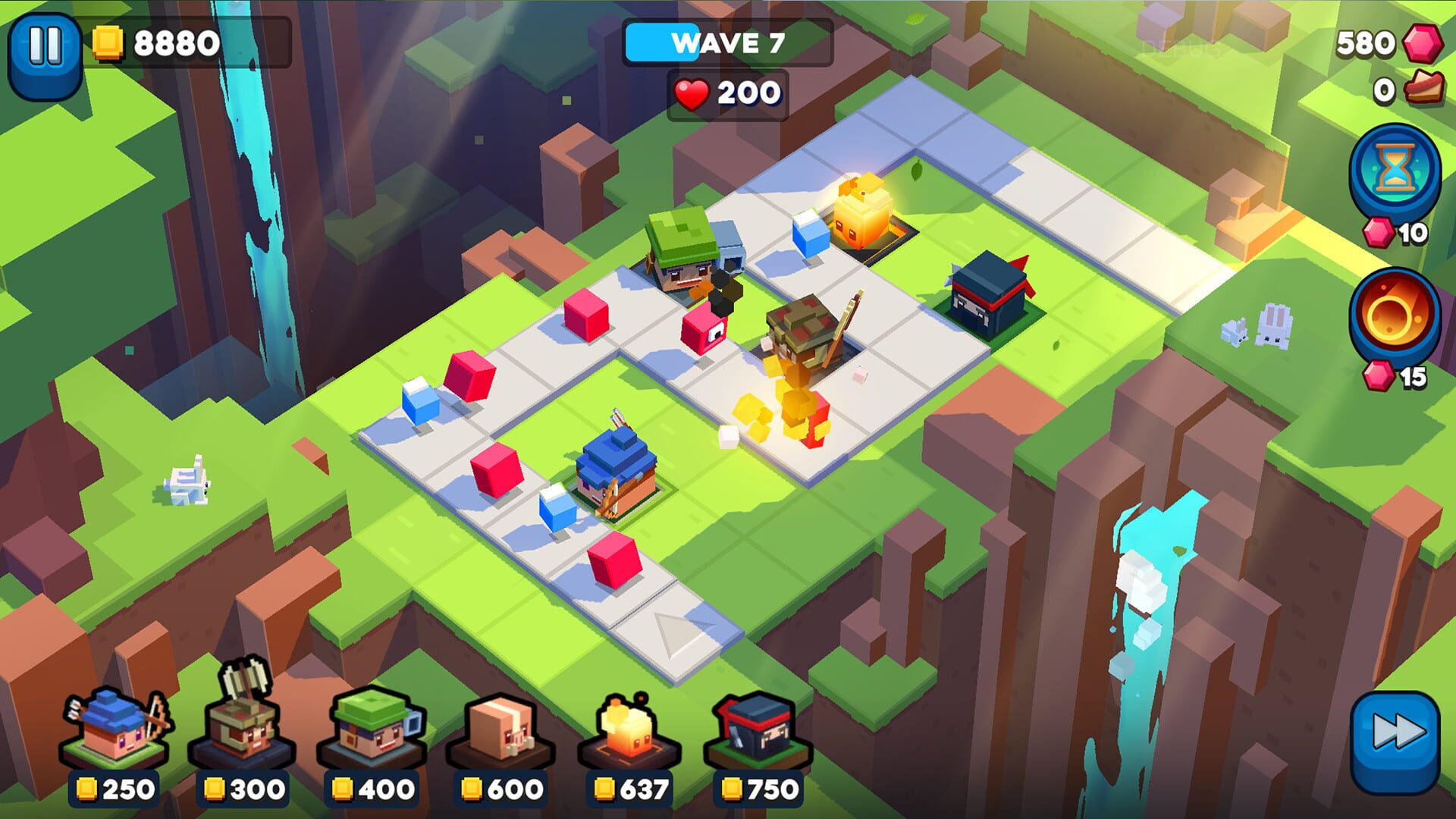 Defend the Bits TD screenshot 1