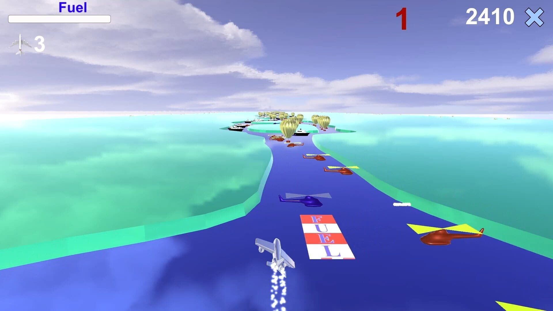 River Raid 3D screenshot 1