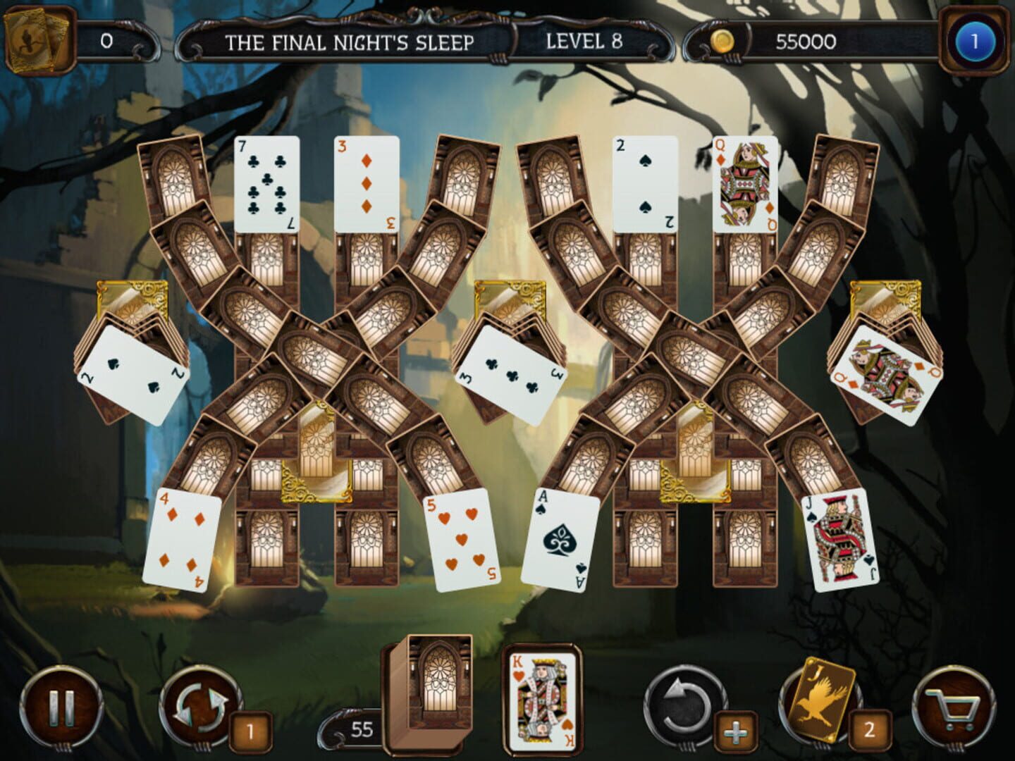 Mystery Solitaire: Cthulhu Mythos screenshot 1