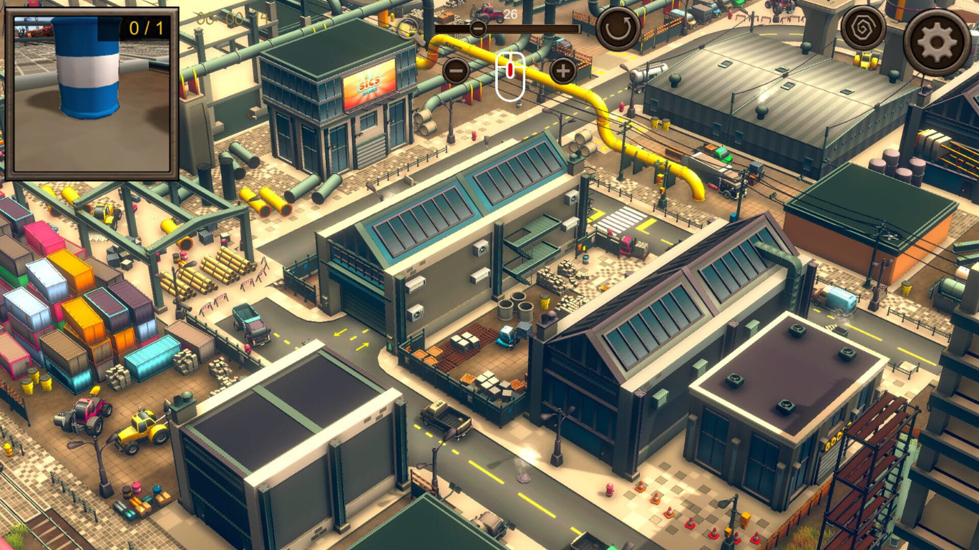 Hidden Industries: Top-Down 3D screenshot 1