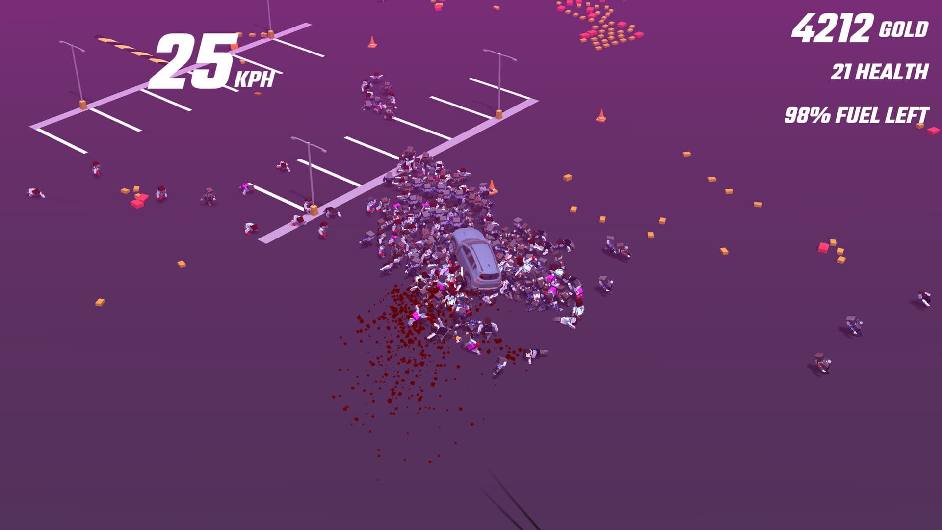Running Over Zombies screenshot 1