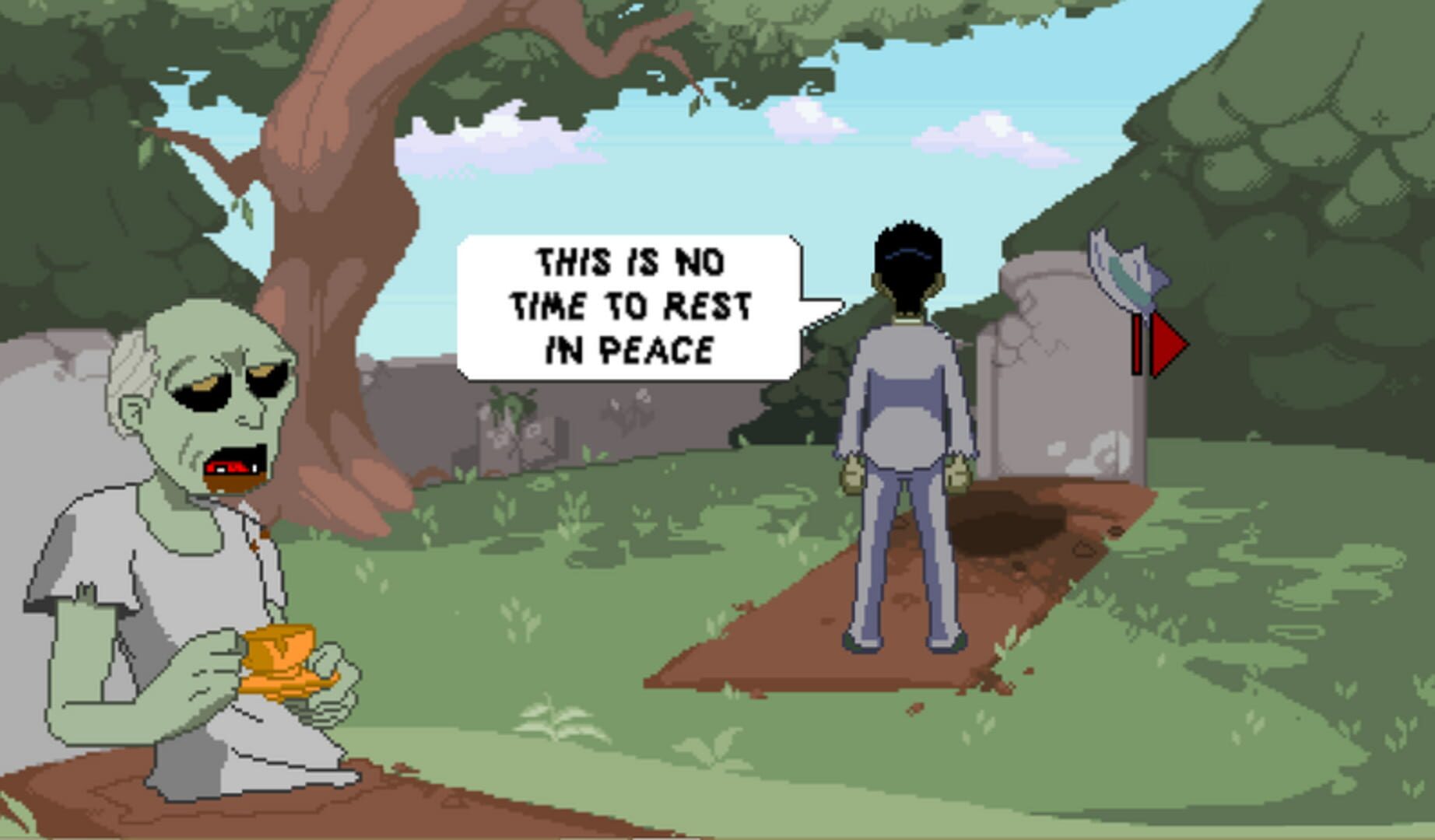 Zombie Society Dead Detective: Walls can Bleed screenshot 1