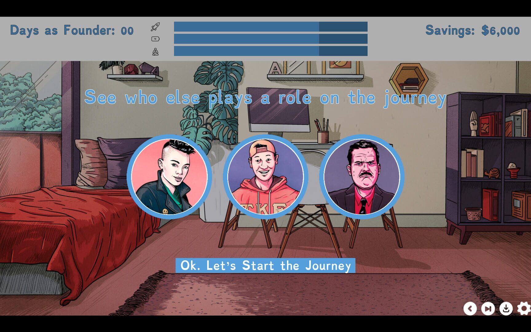 Nell Watson's Founder Life screenshot 1