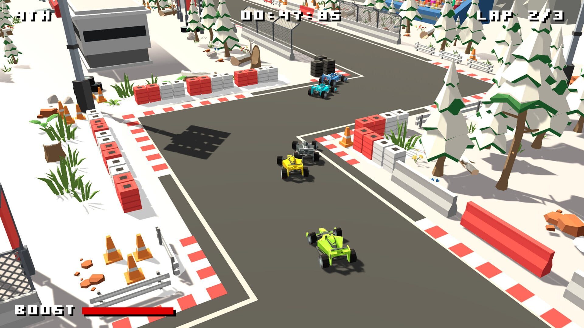 Formula Bit Racing DX screenshot 1