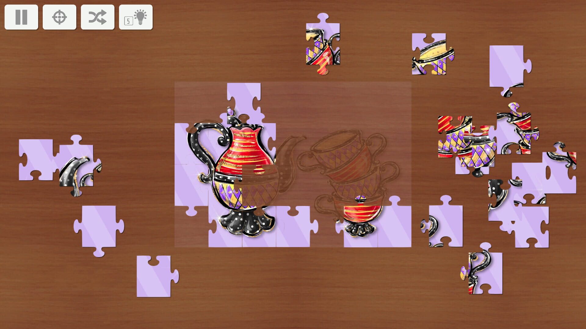 Alice in Wonderland: Jigsaw Puzzle screenshot 1