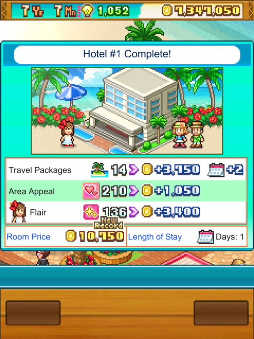 Tropical Resort Story screenshot 1