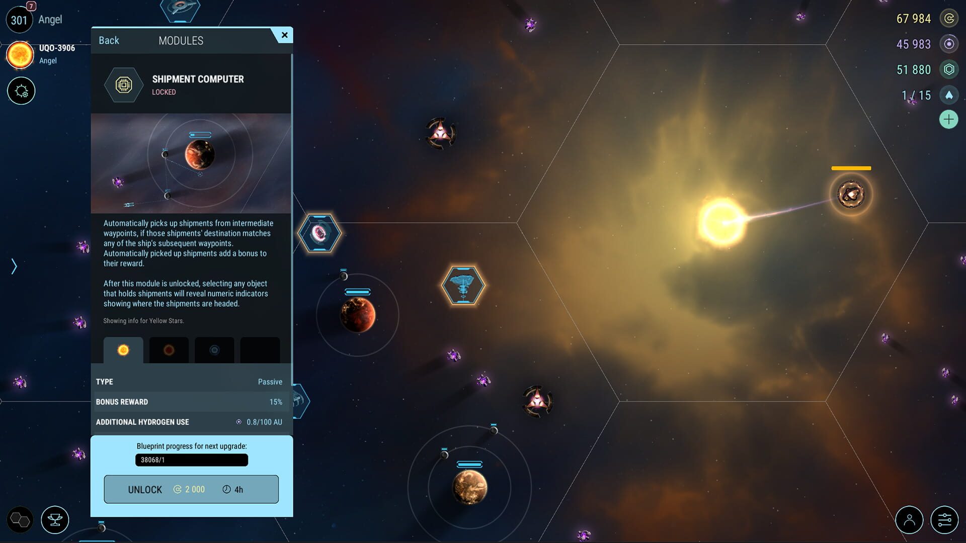 Hades' Star: Dark Nebula screenshot 1
