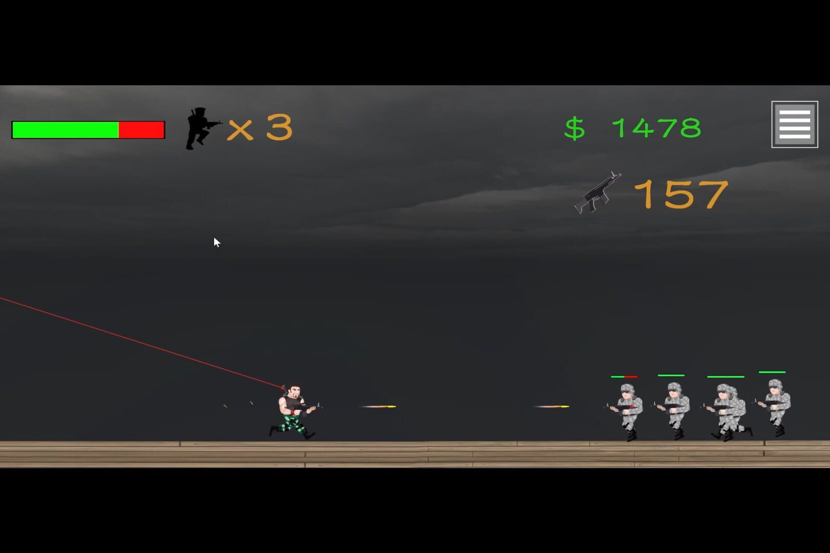 The Last Metal Shooter screenshot 1