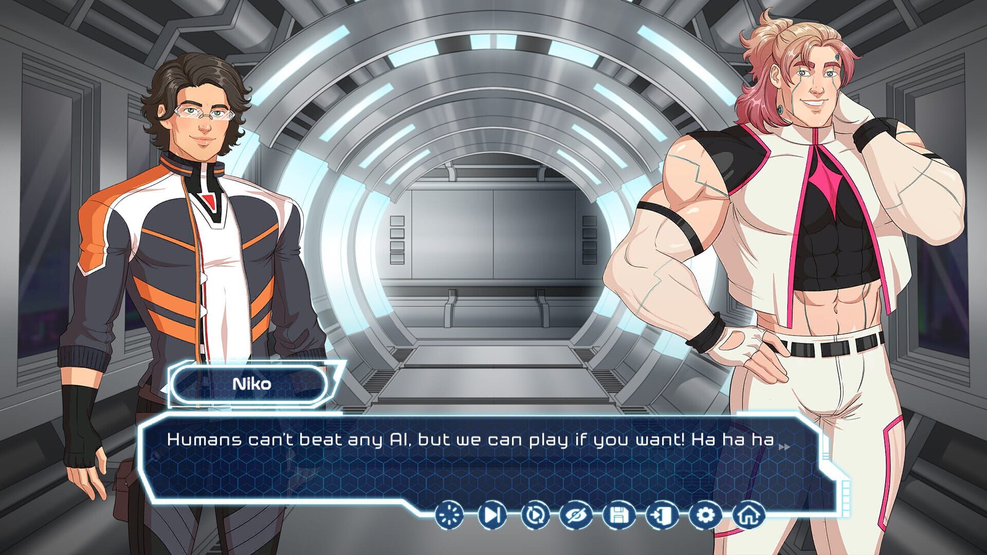 Baradroid: A Gay Visual Novel screenshot 1