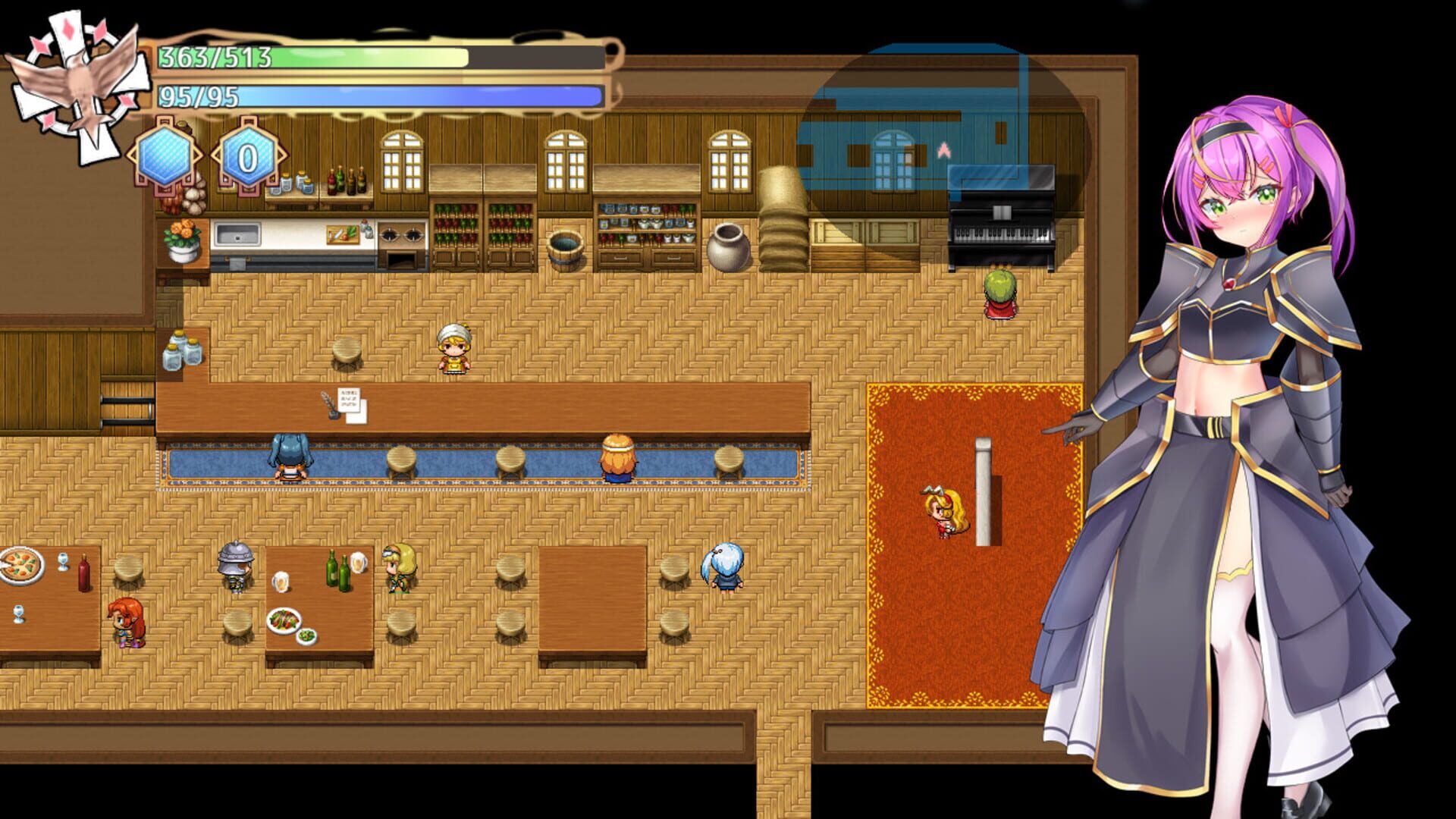 Senpai and the Mysterious Dungeon screenshot 1