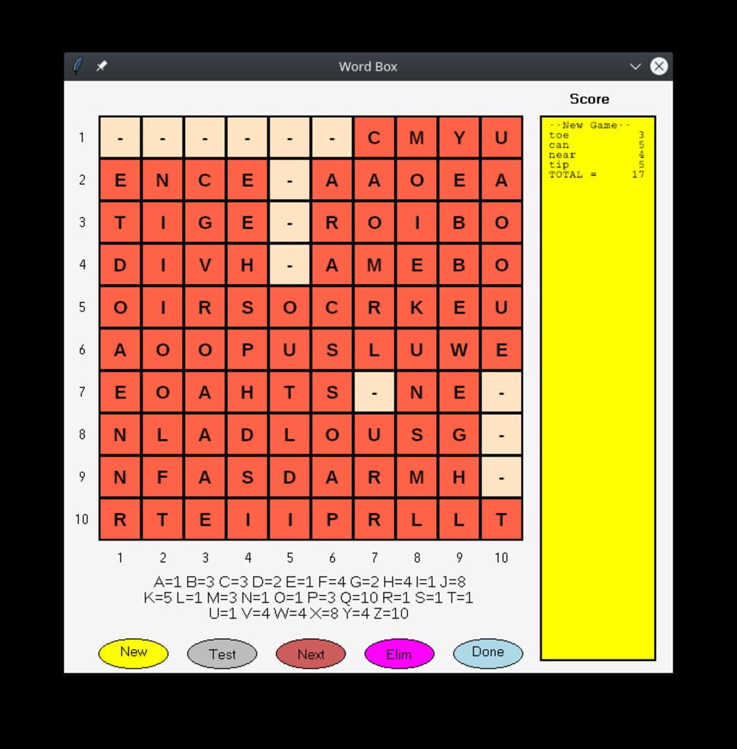 WordBed screenshot 1