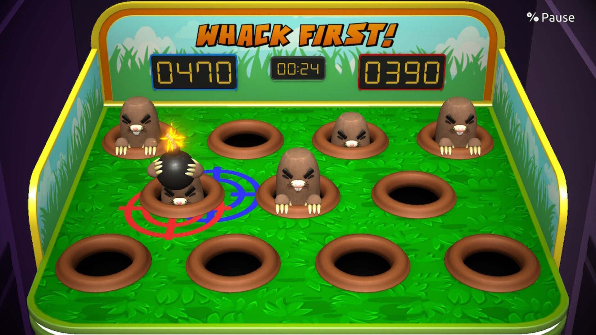 Whack First!: Fight the Moles screenshot 1