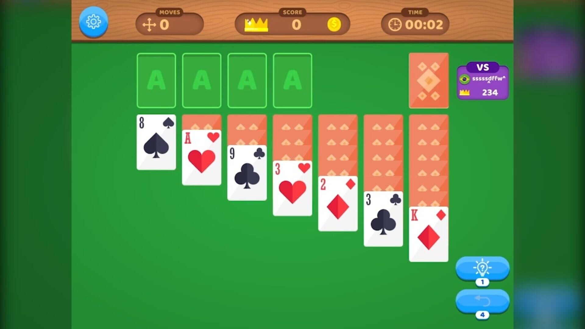 Solitaire Master VS screenshot 1