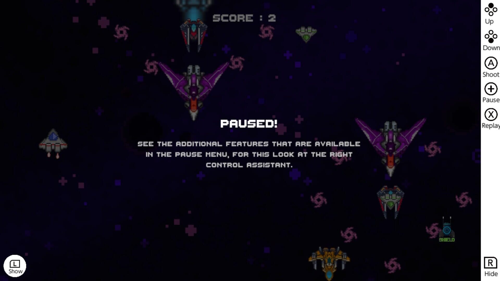 Galaxy Revo screenshot 1