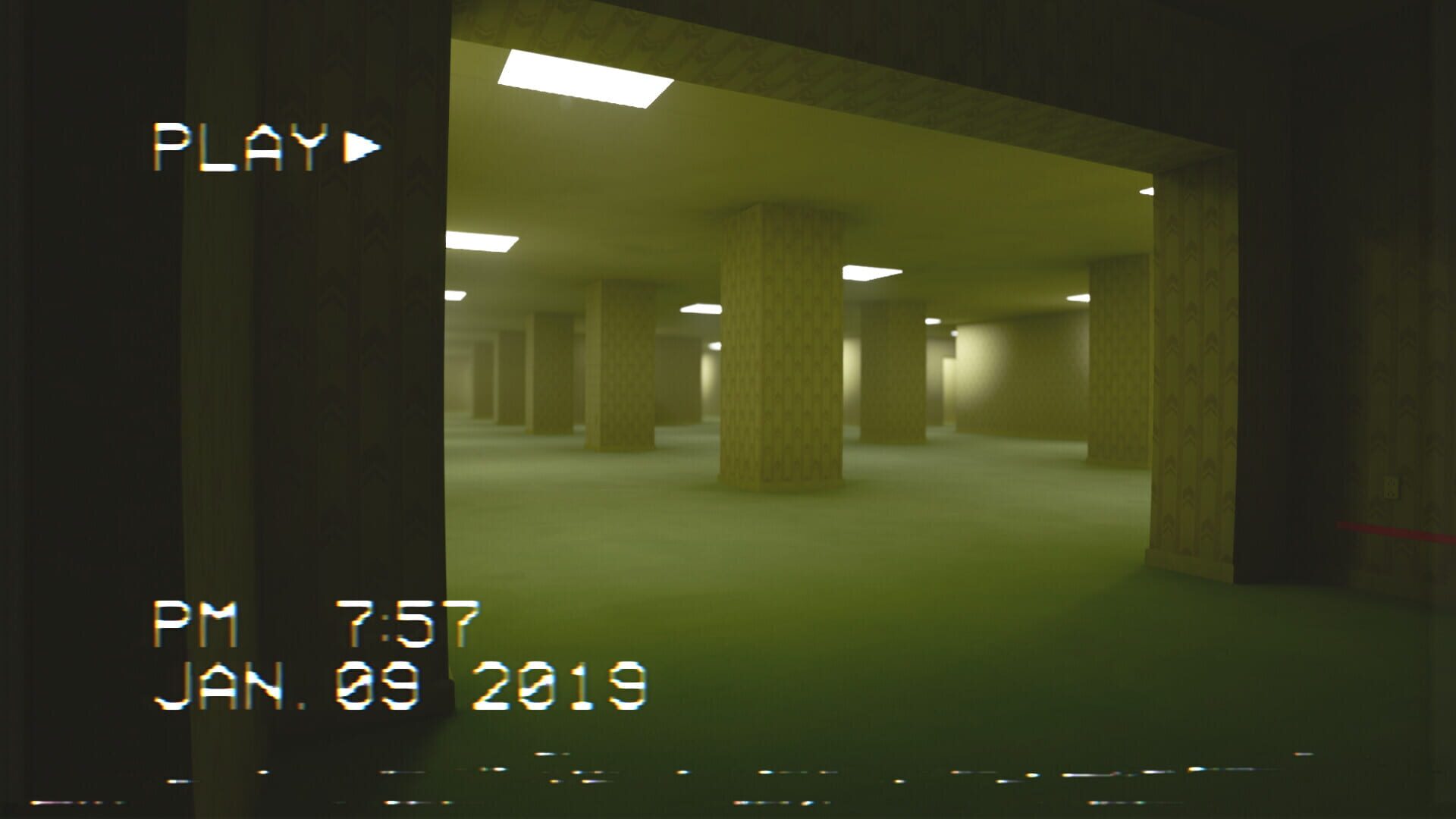 The Backrooms Footage screenshot 1
