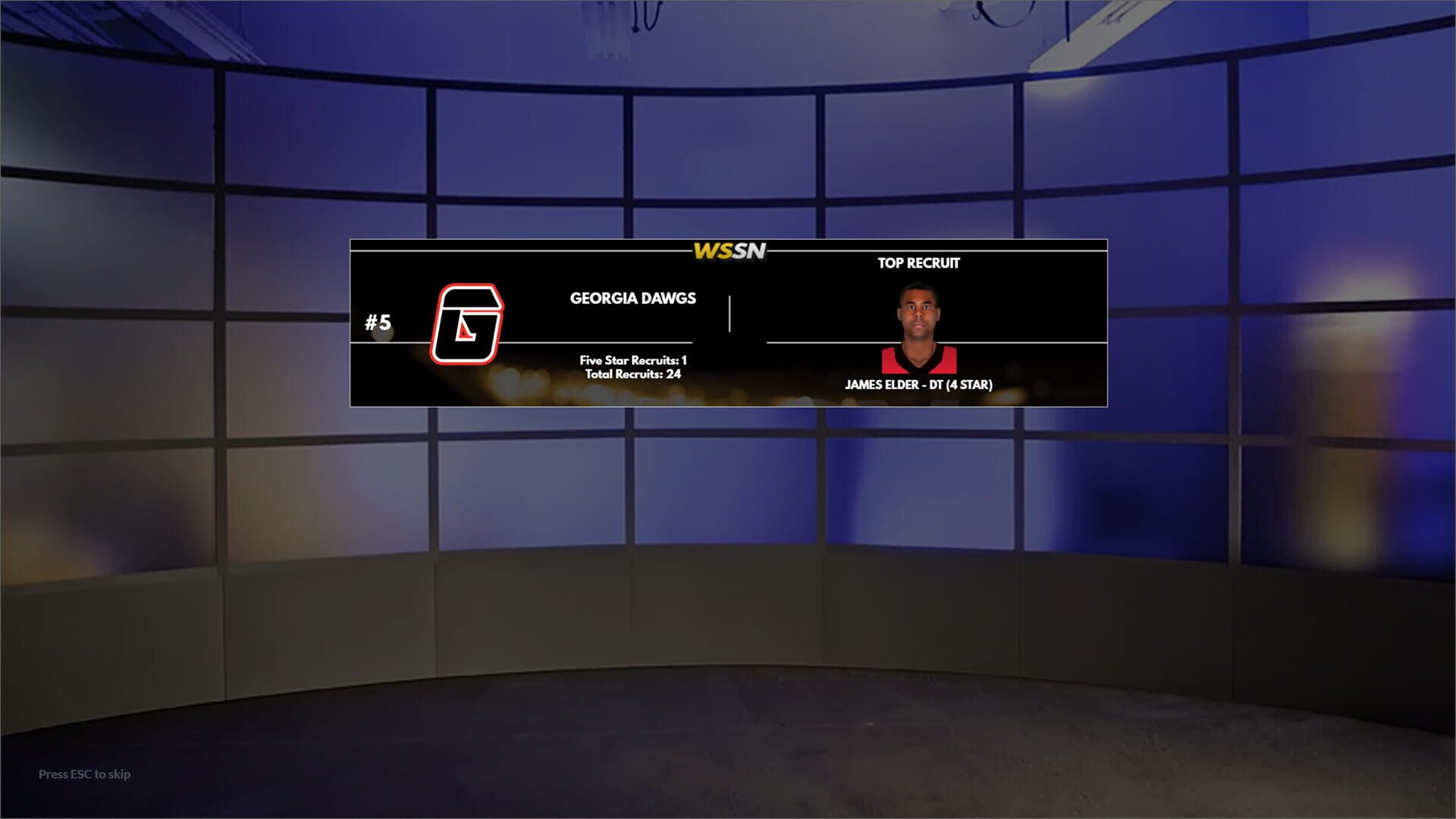 Draft Day Sports: College Football 2023 screenshot 1