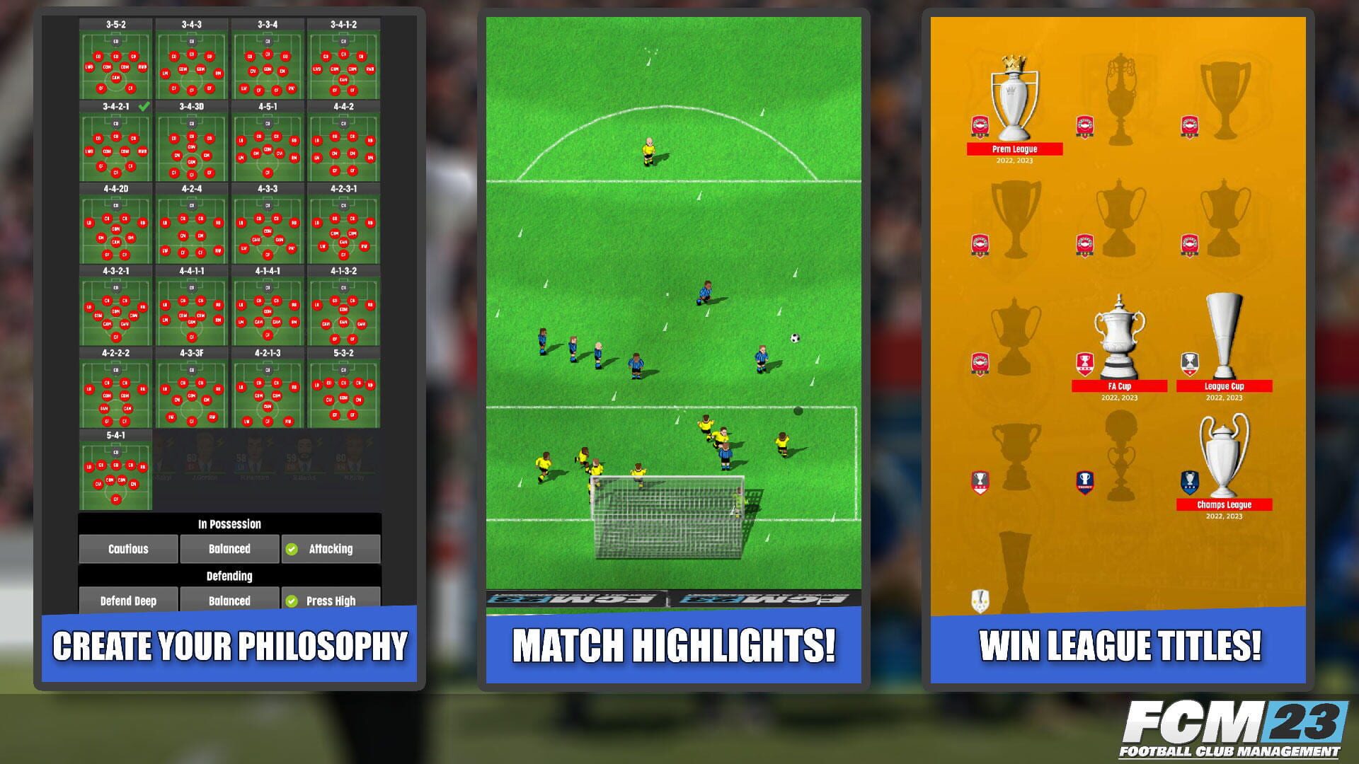 Football Club Management 2023 screenshot 1