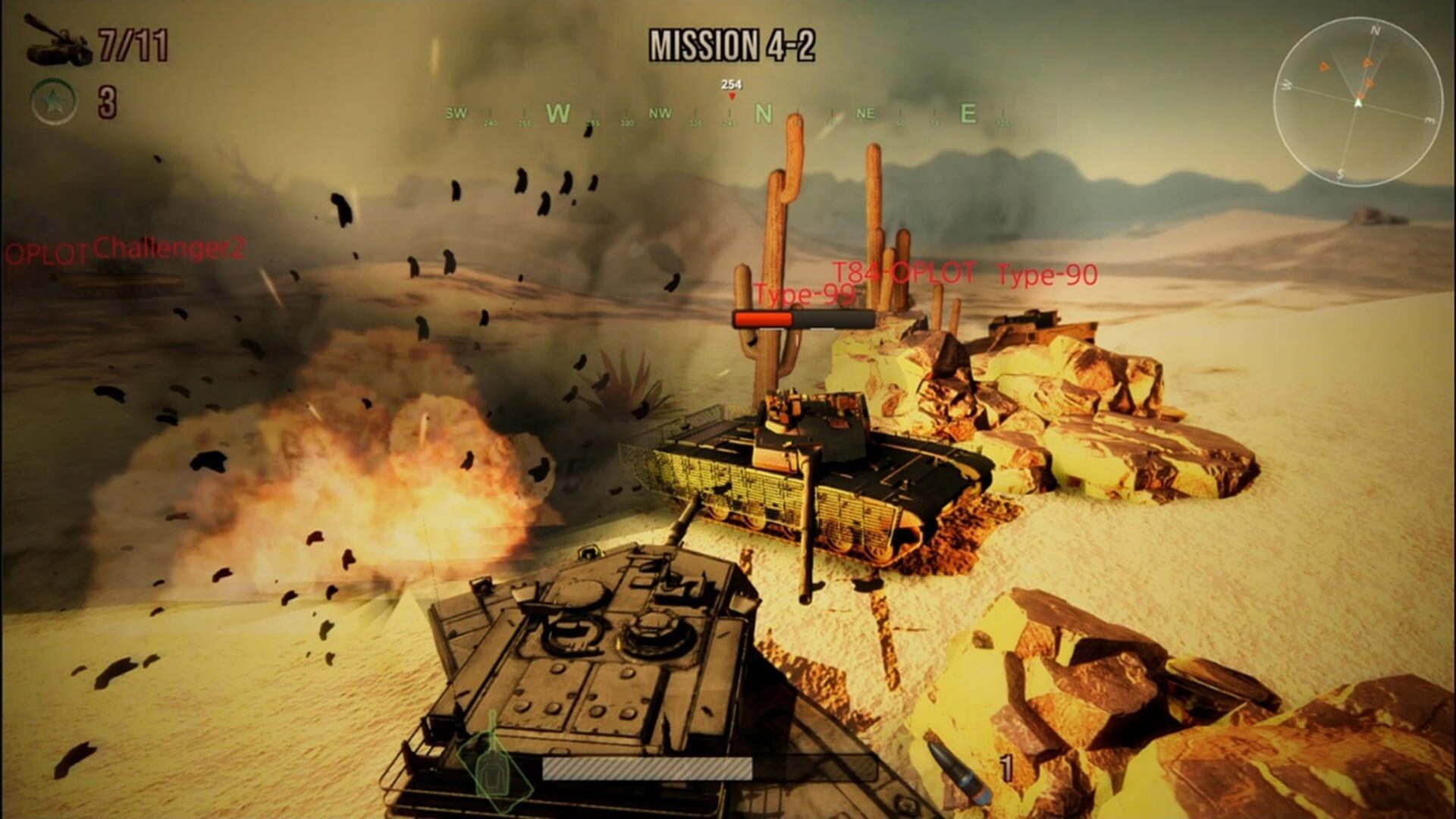 Modern War: Tank Battle screenshot 1