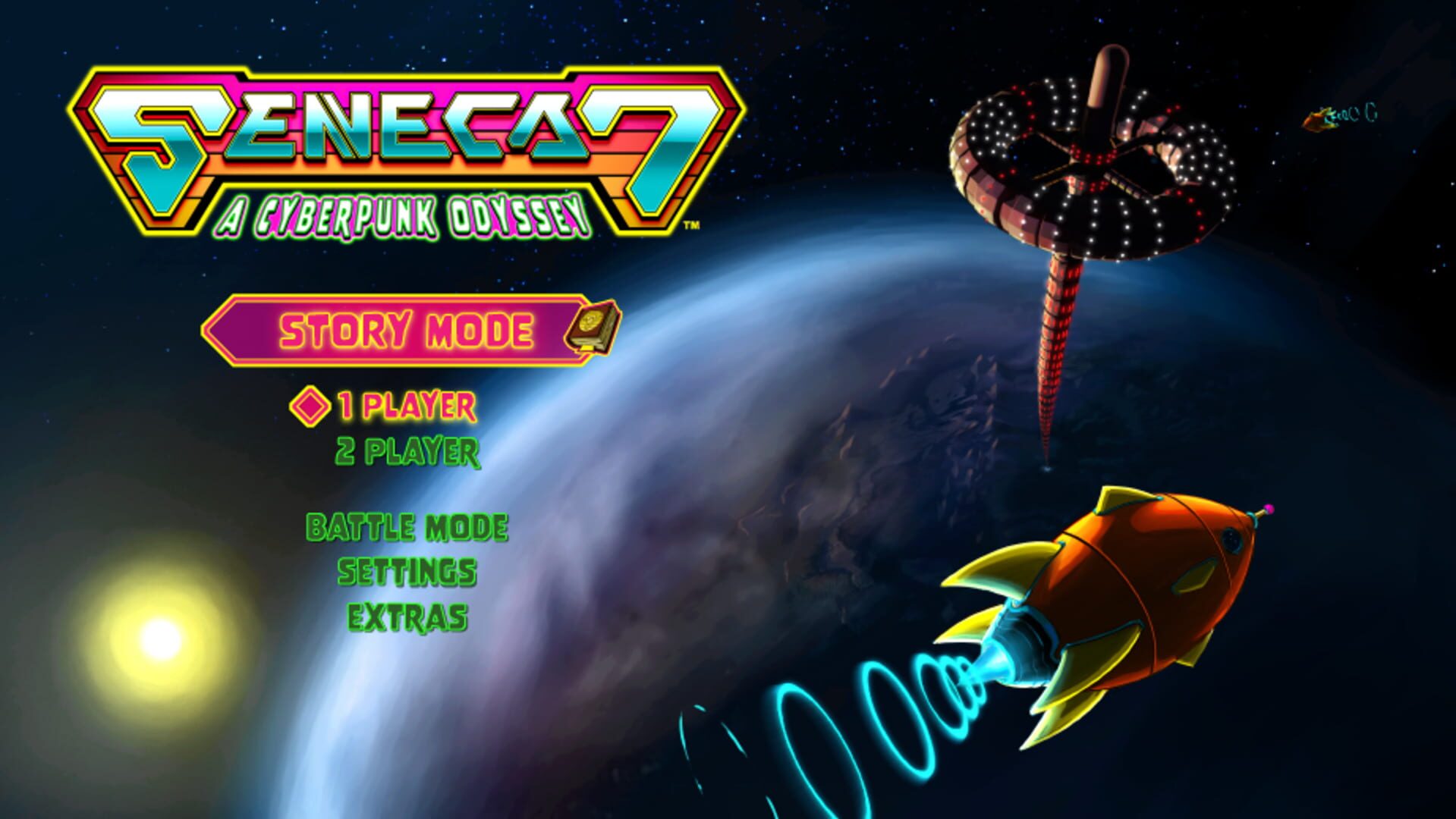 Seneca 7: A Cyberpunk Odyssey screenshot 1