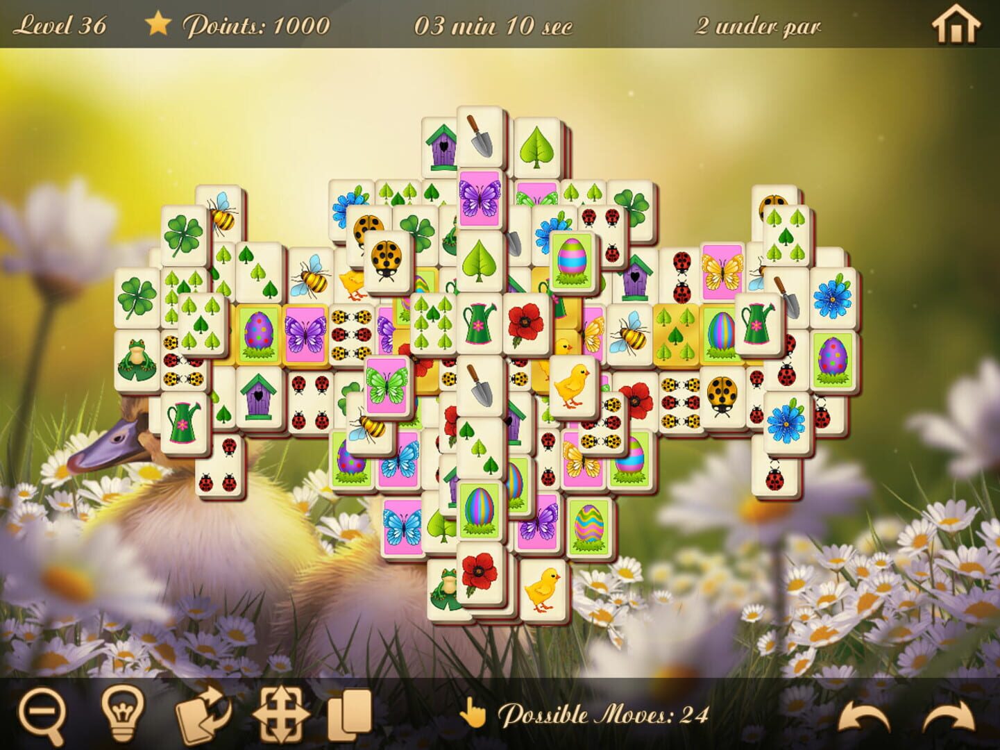 Springtime Mahjongg 2 screenshot 1