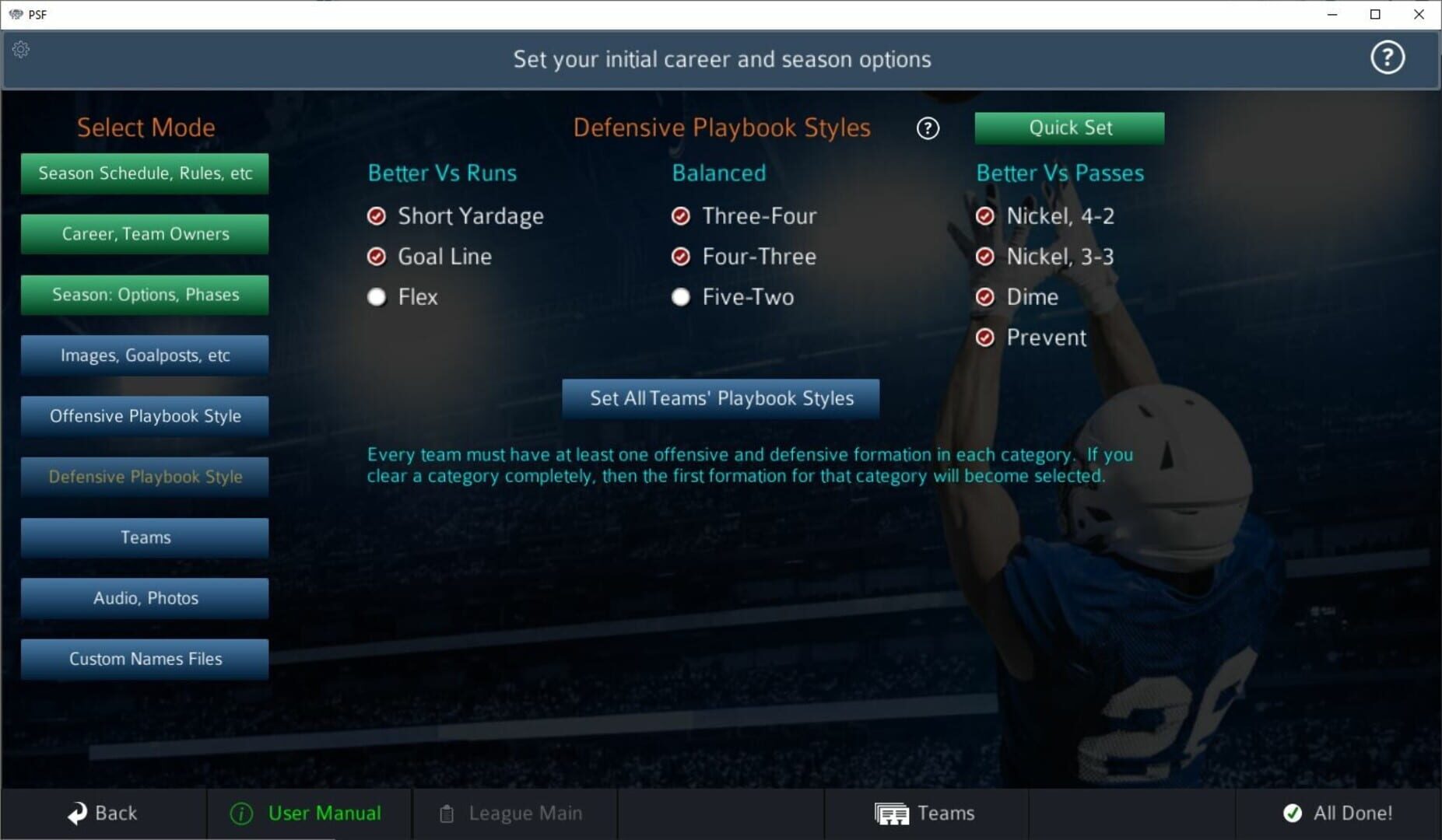 Pro Strategy Football 2023 screenshot 1