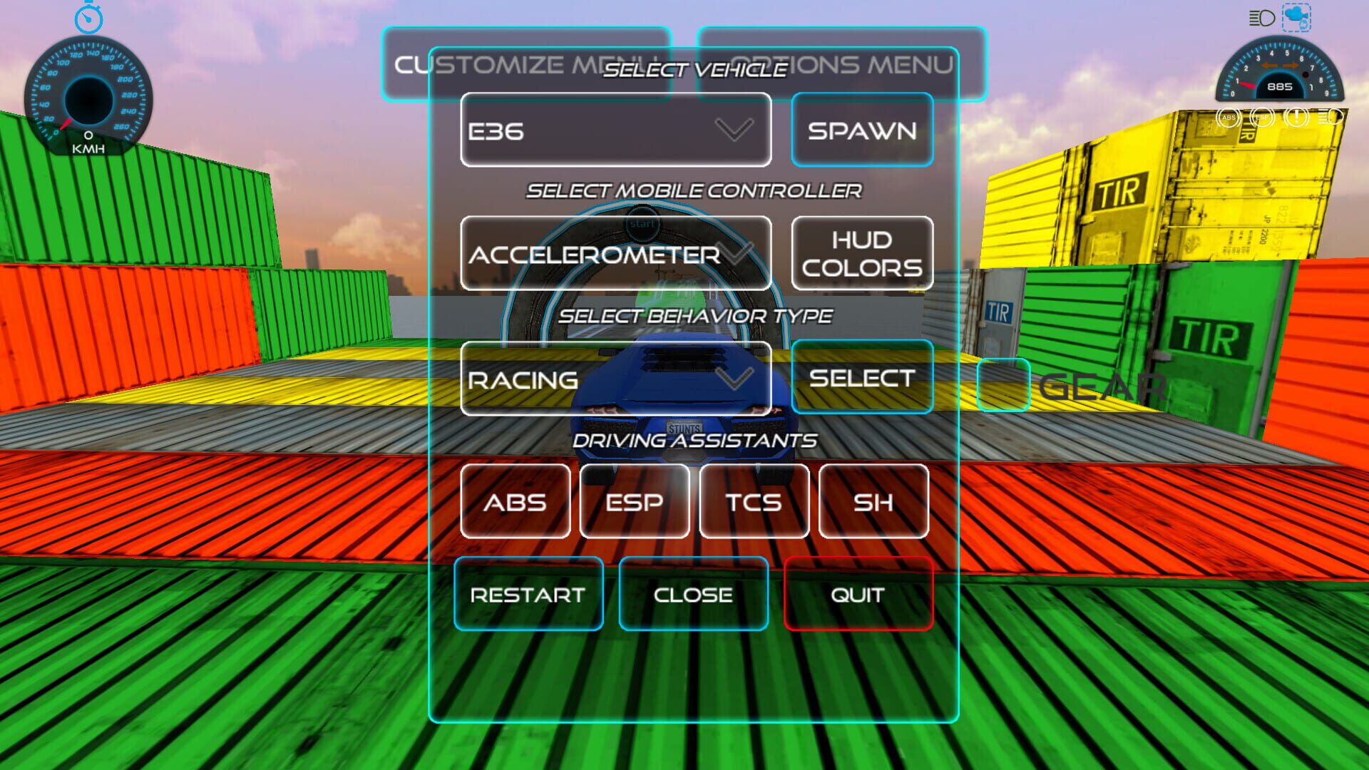 Stunts Contest Extreme Cars screenshot 1