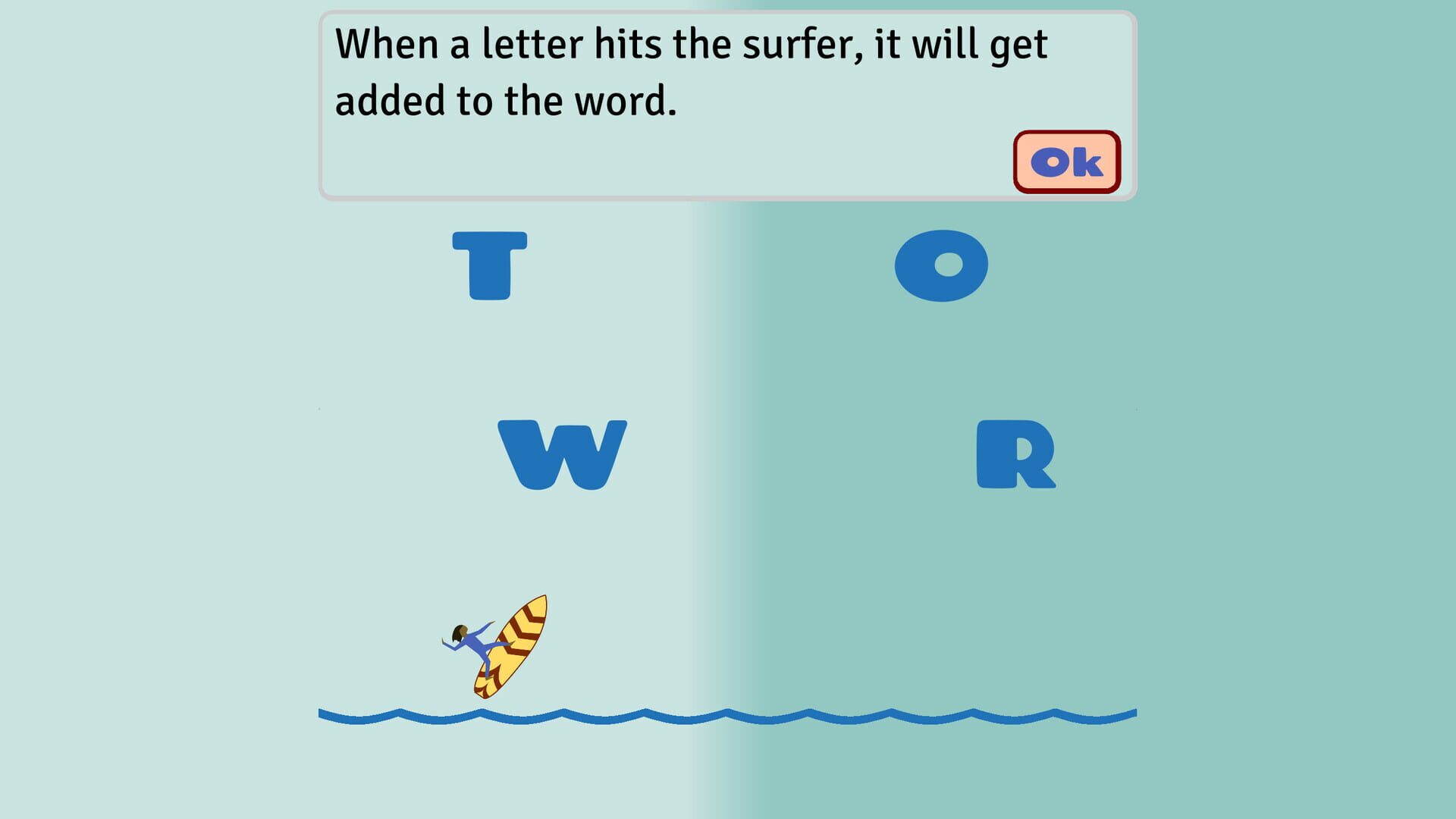 Surfwords screenshot 1