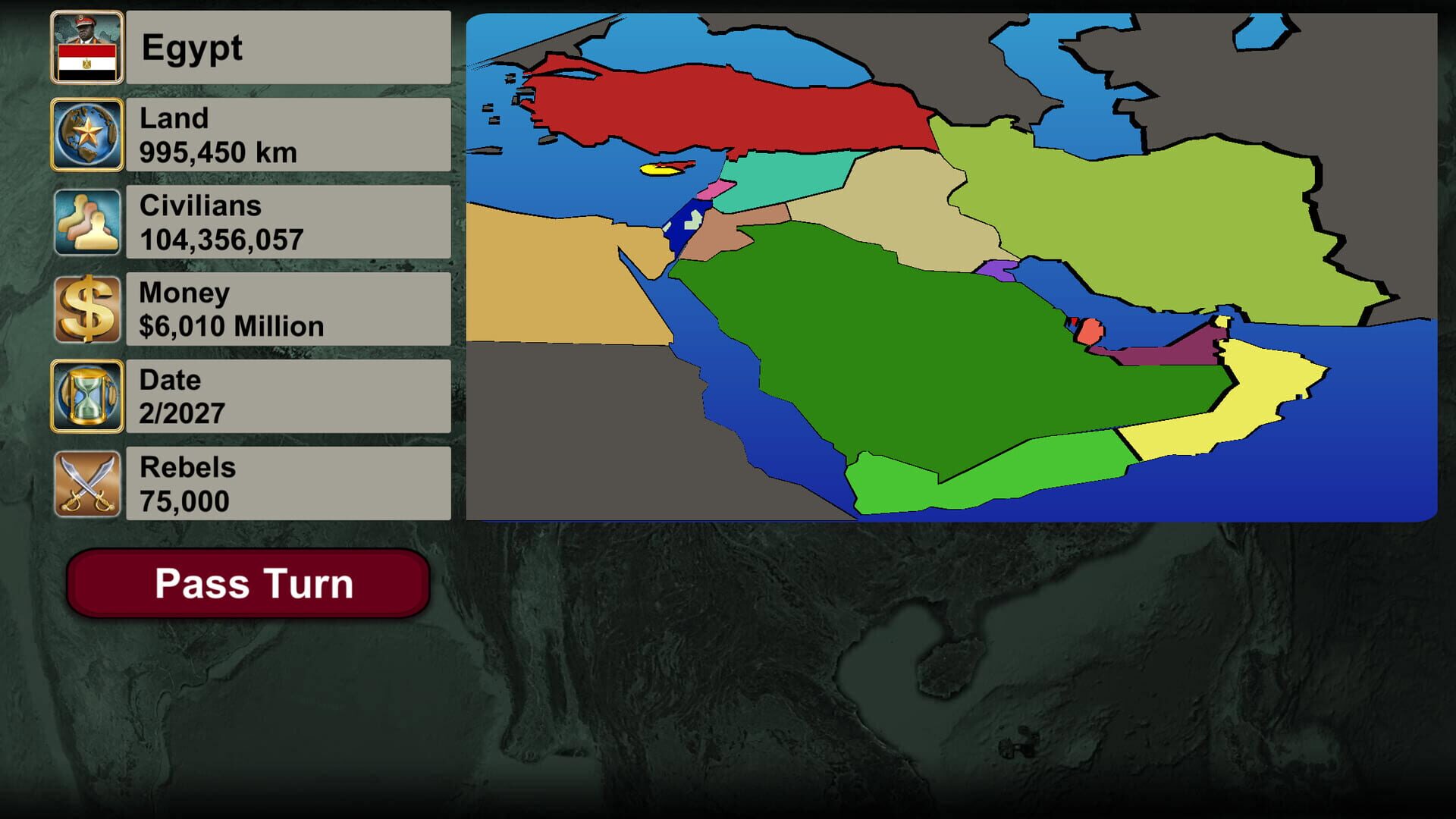 Middle East Empire 2027 screenshot 1