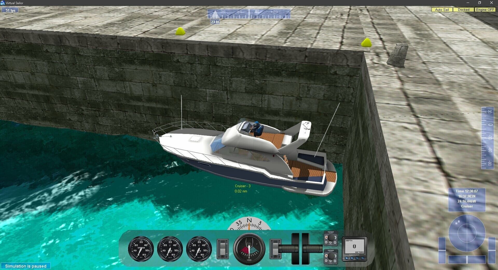 Virtual Sailor NG screenshot 1