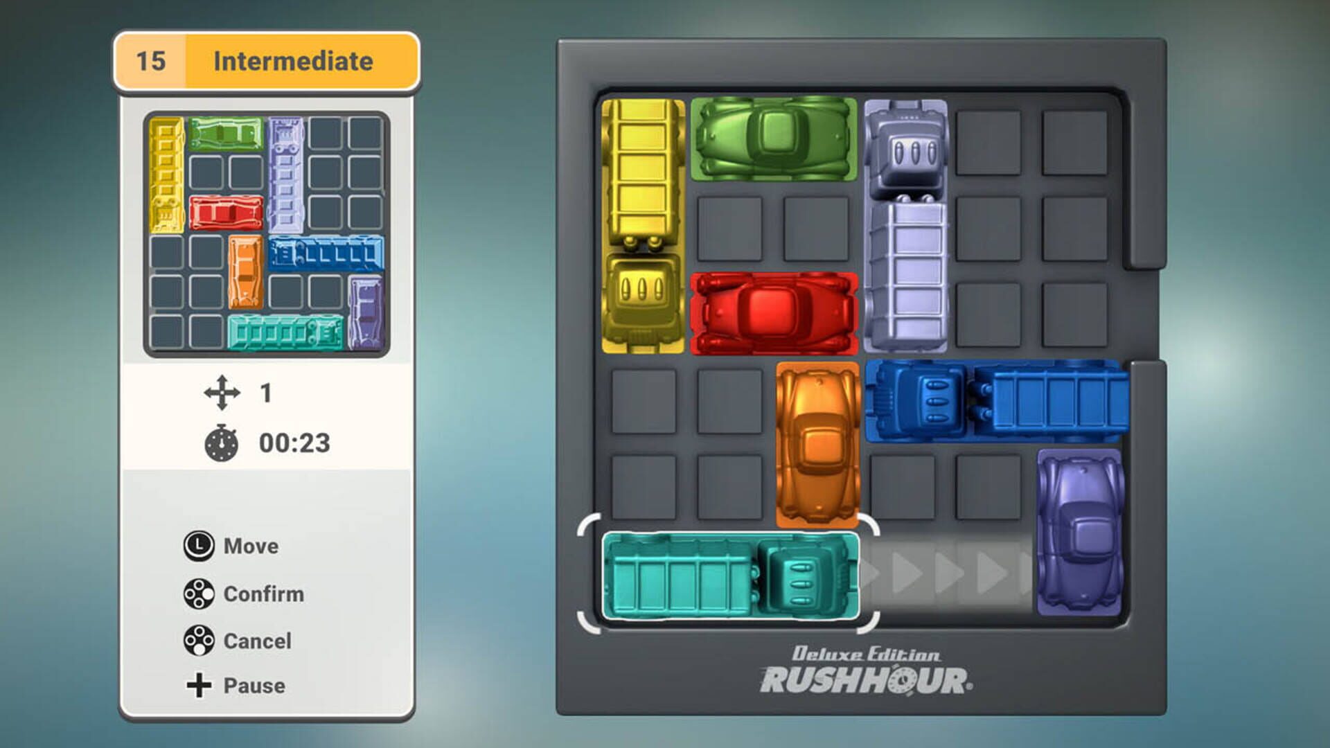 Rush Hour Deluxe: The ultimate traffic jam game! screenshot 1