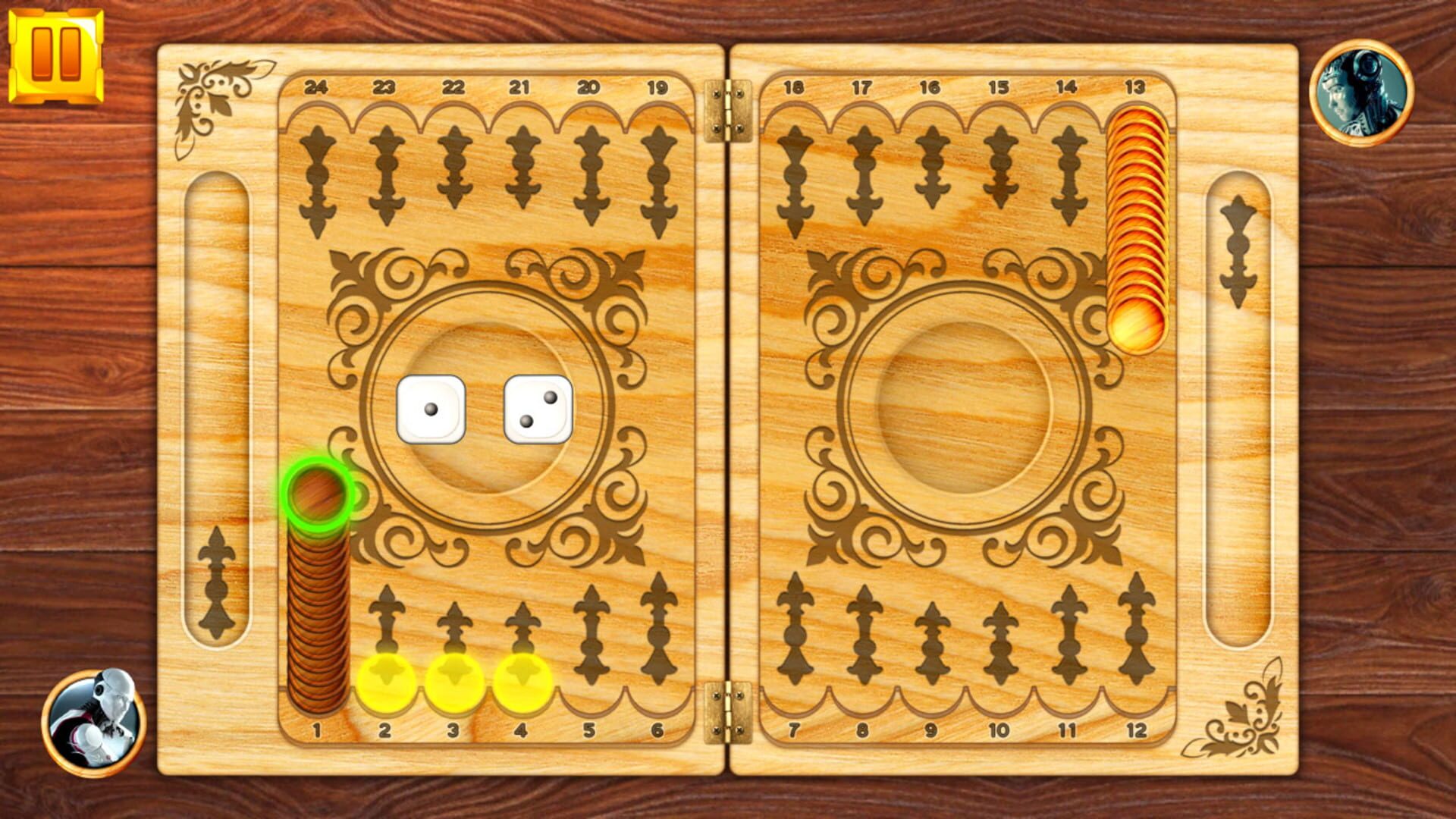 Backgammon: Board Game Puzzle screenshot 1