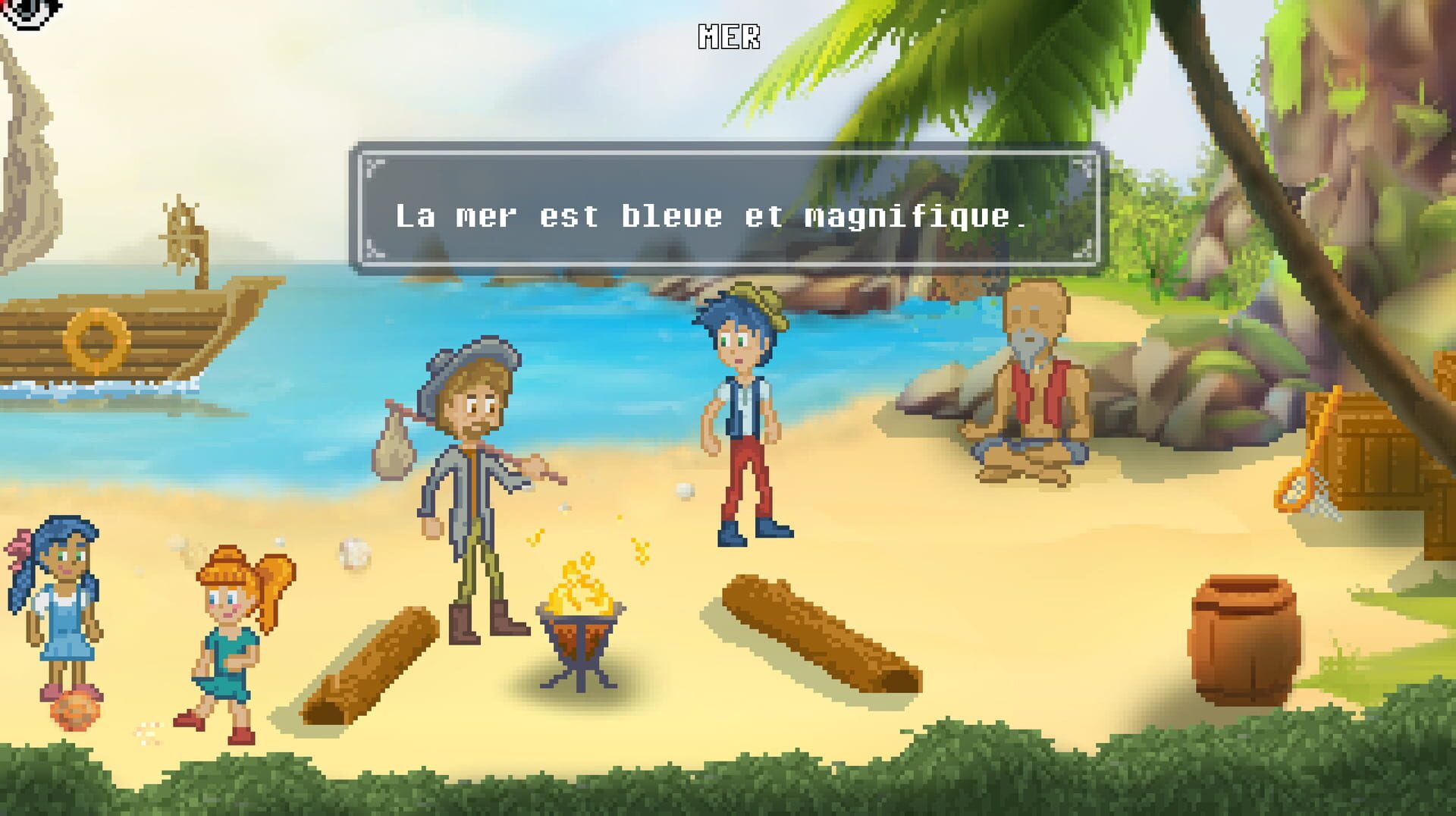 Pierre's Adventures in French screenshot 1