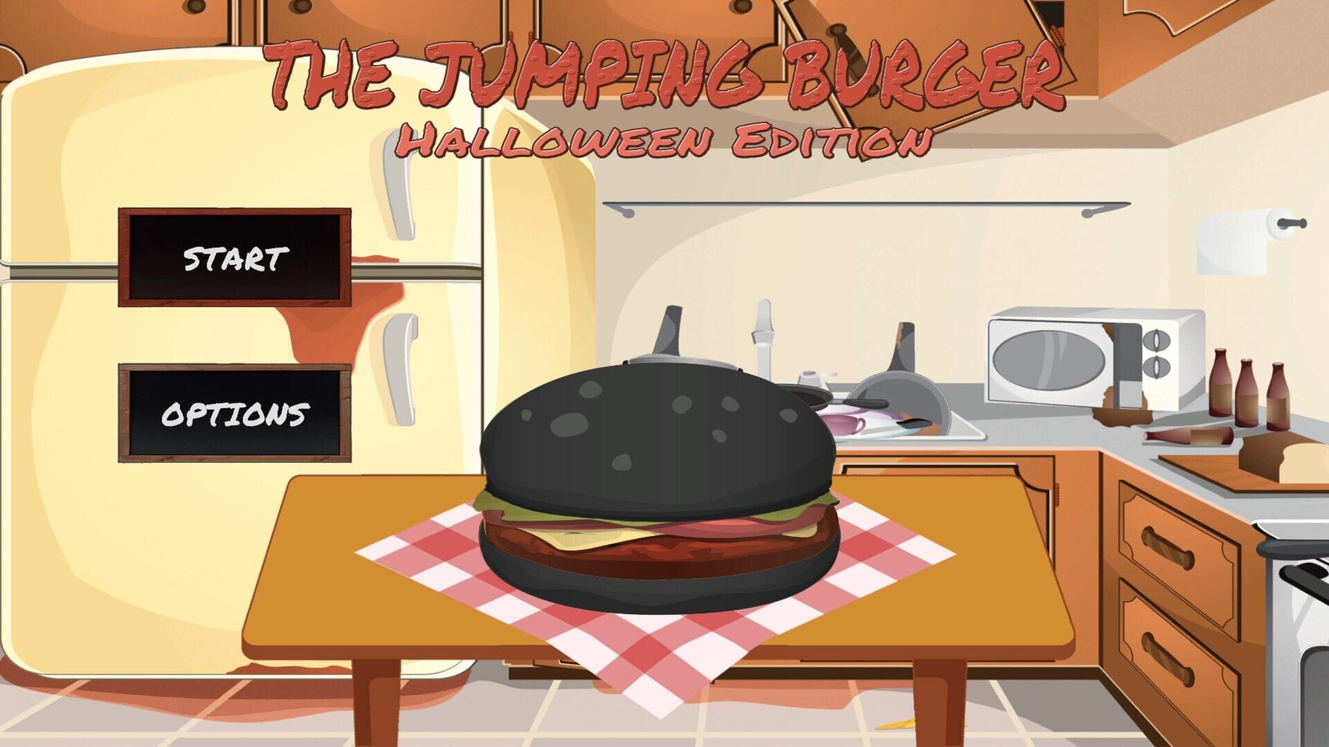 The Jumping Burger: Halloween Edition screenshot 1