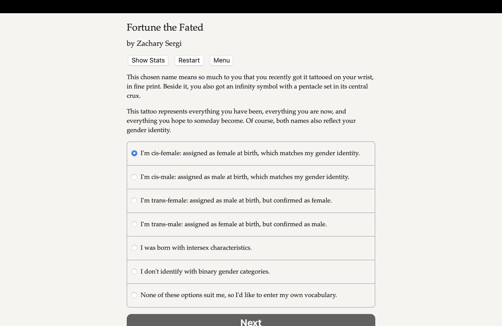 Fortune the Fated screenshot 1