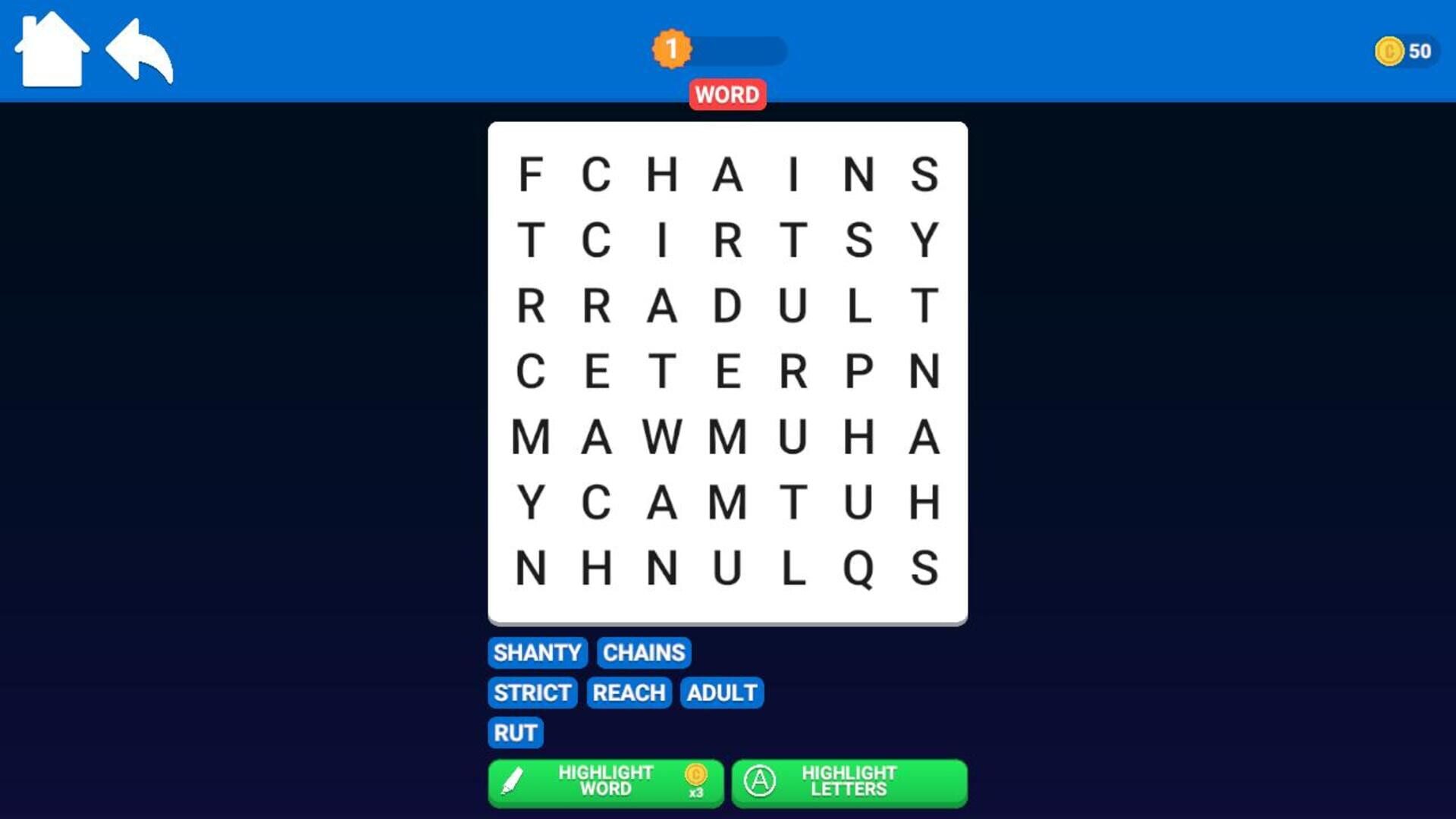 Words Puzzles 3 in 1 screenshot 1