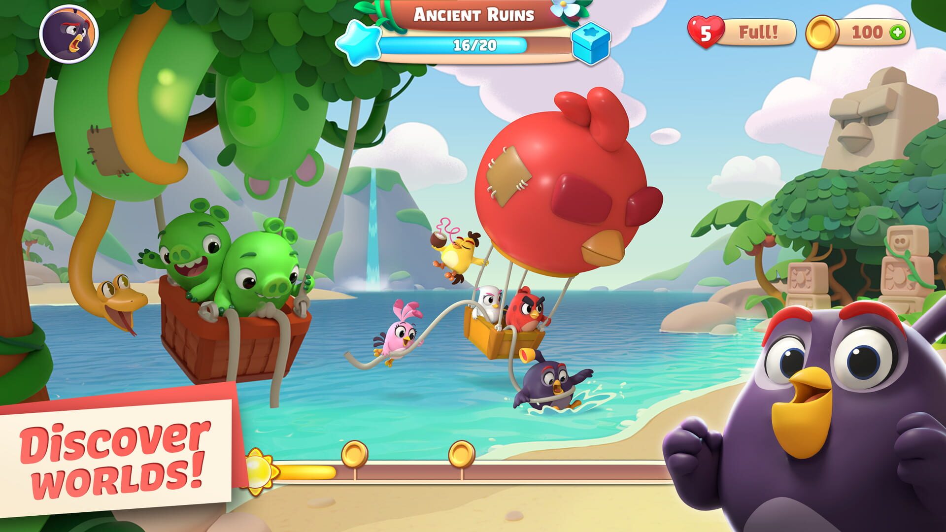 Angry Birds Journey screenshot 1