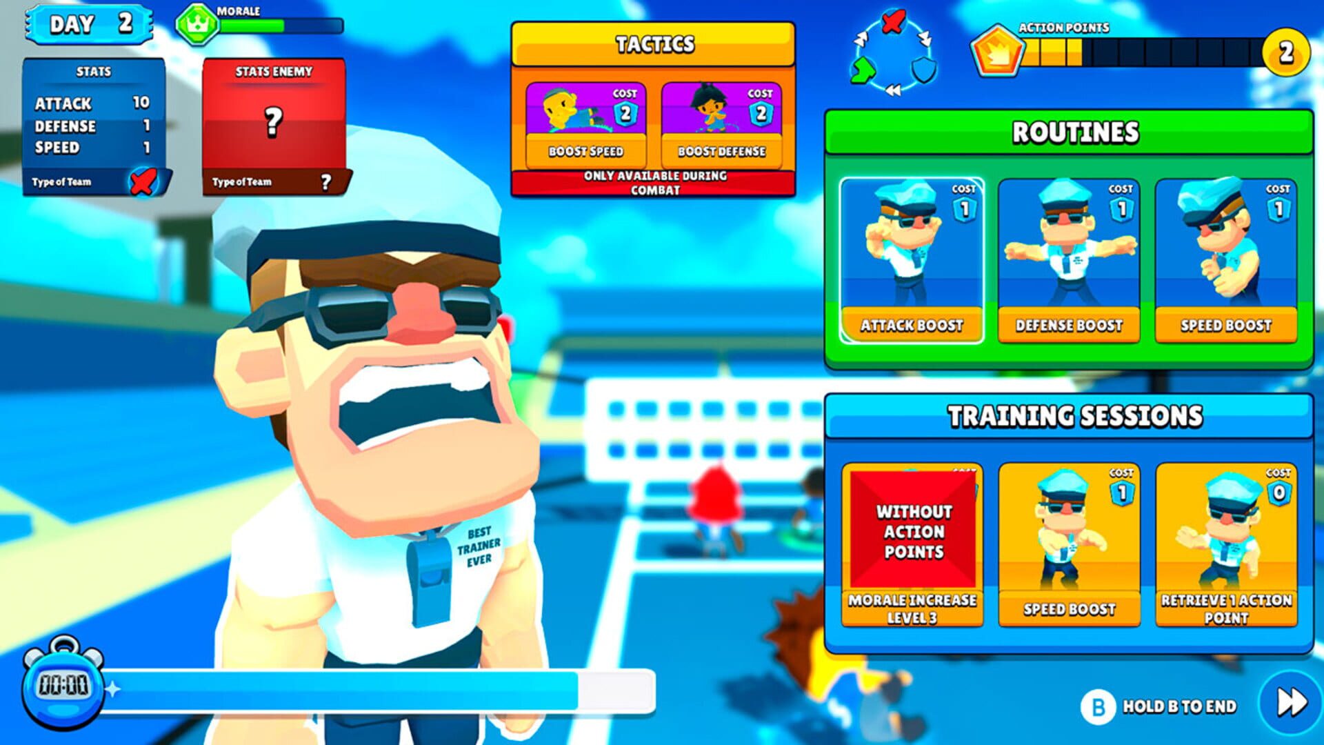 Volleyball Trainer: The Legend of Sports screenshot 1