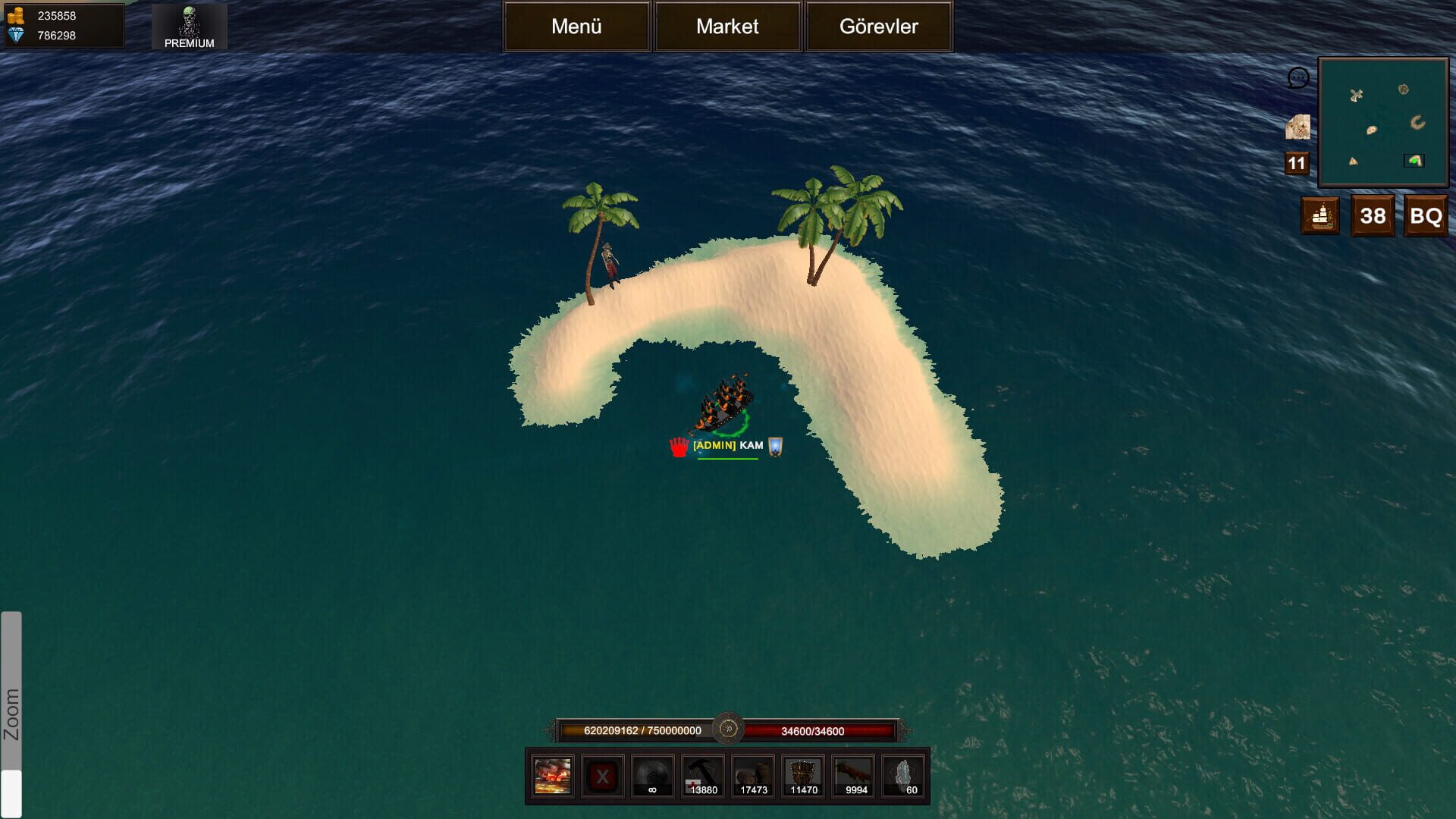 Naval Battle Online screenshot 1